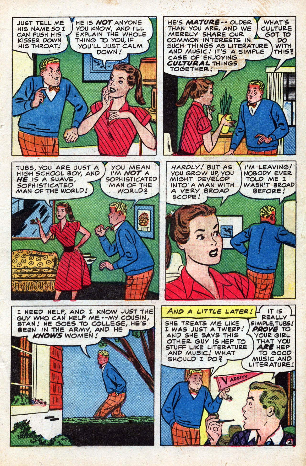 Read online Patsy and her Pals comic -  Issue #16 - 19