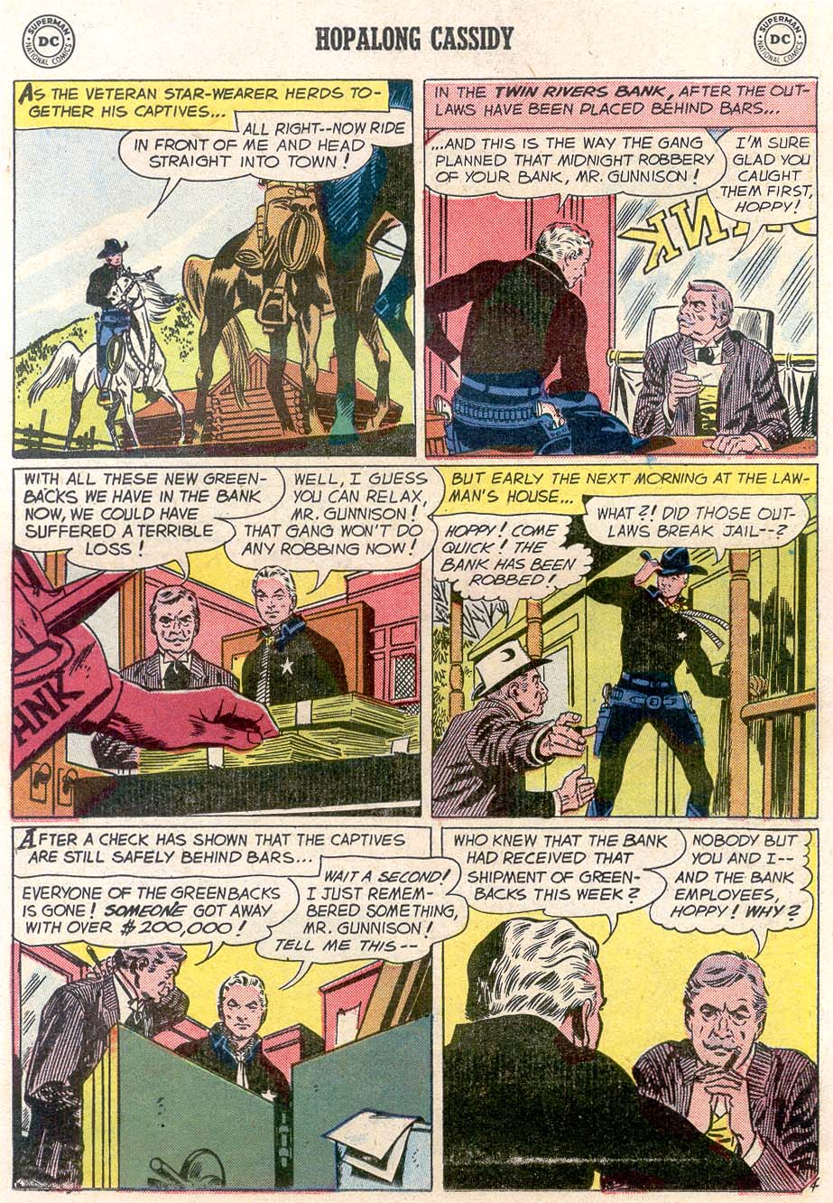 Read online Hopalong Cassidy comic -  Issue #128 - 19