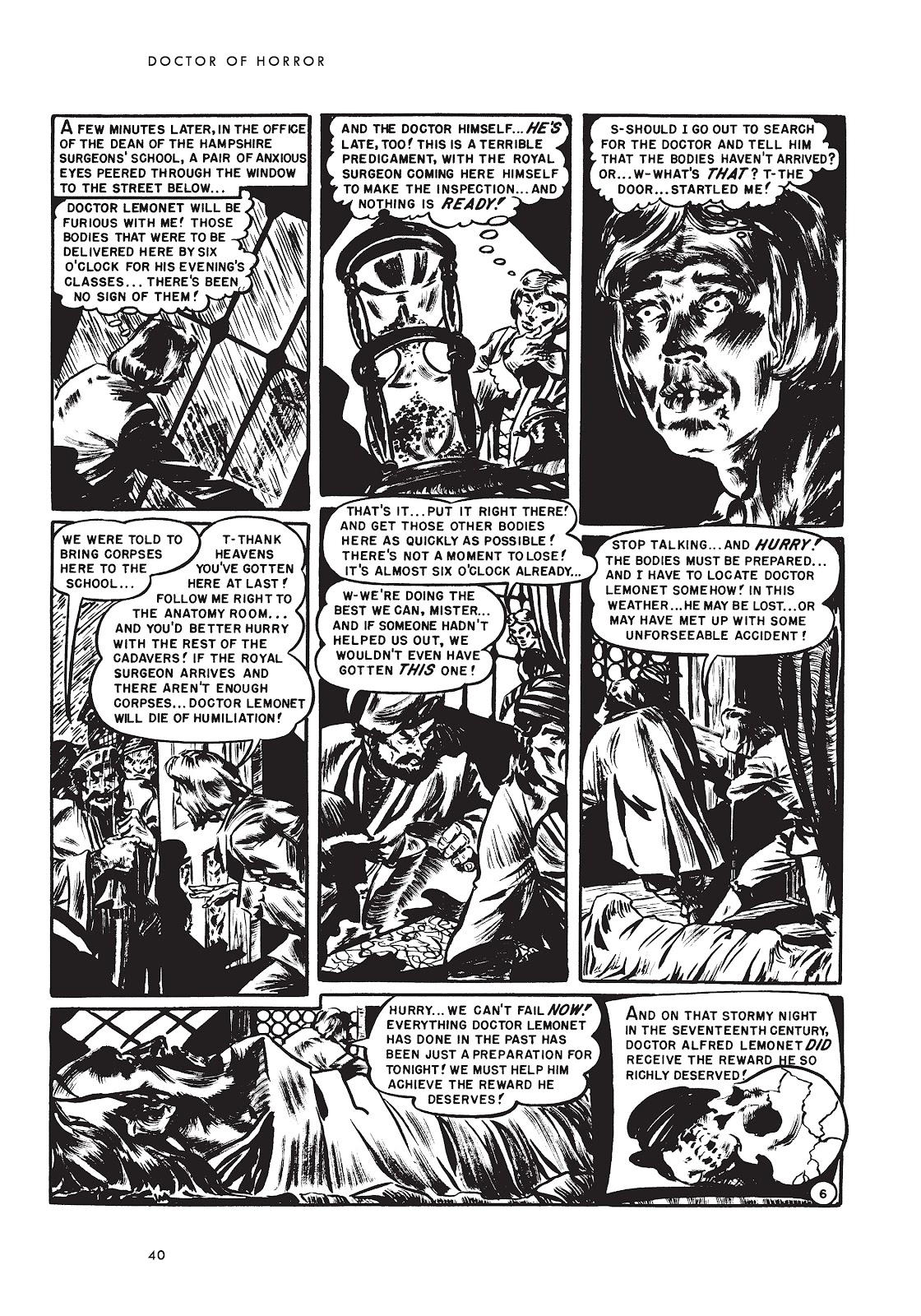 Read online Doctor of Horror and Other Stories comic -  Issue # TPB (Part 1) - 55