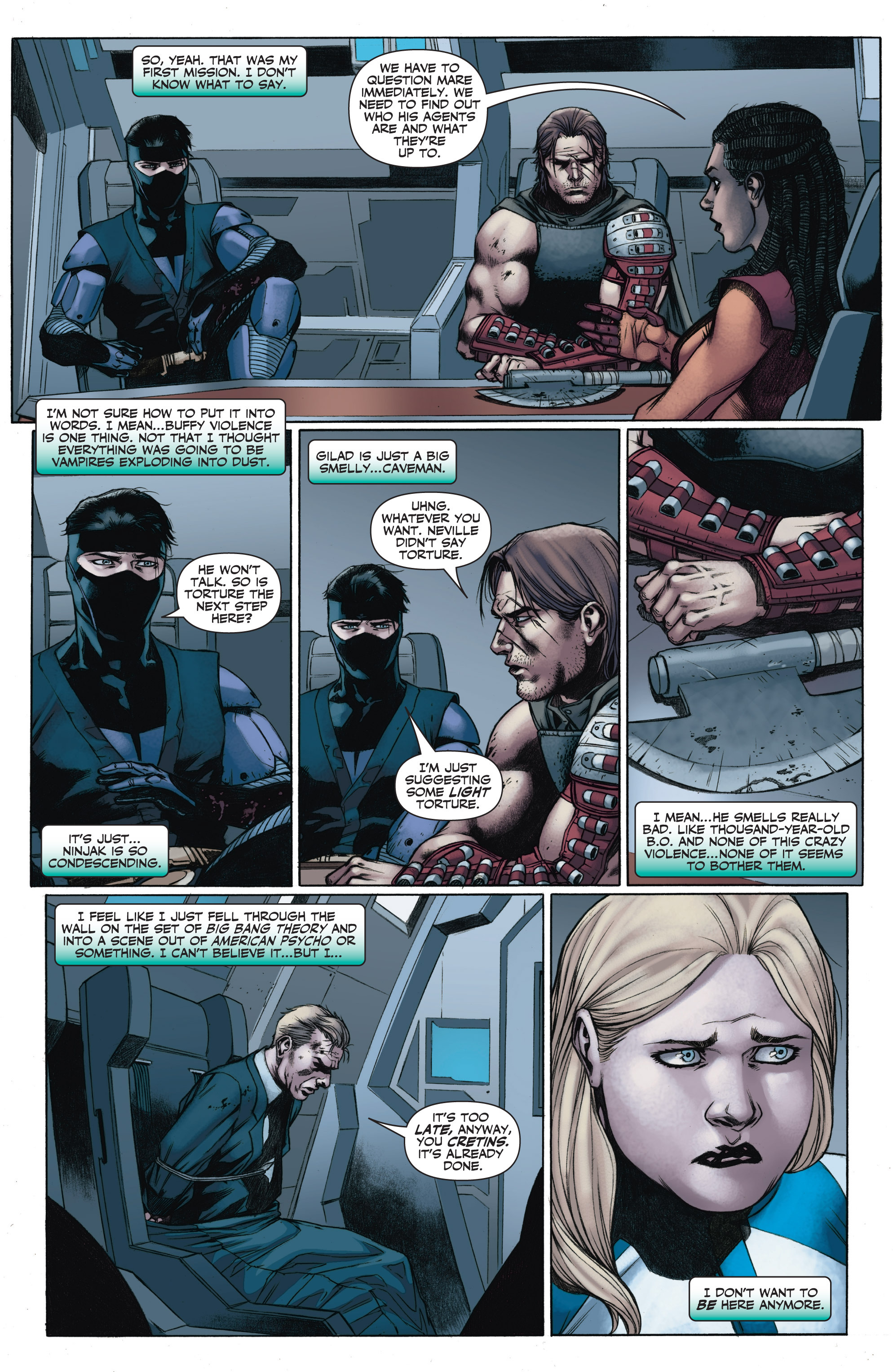 Read online Unity (2013) comic -  Issue #13 - 21