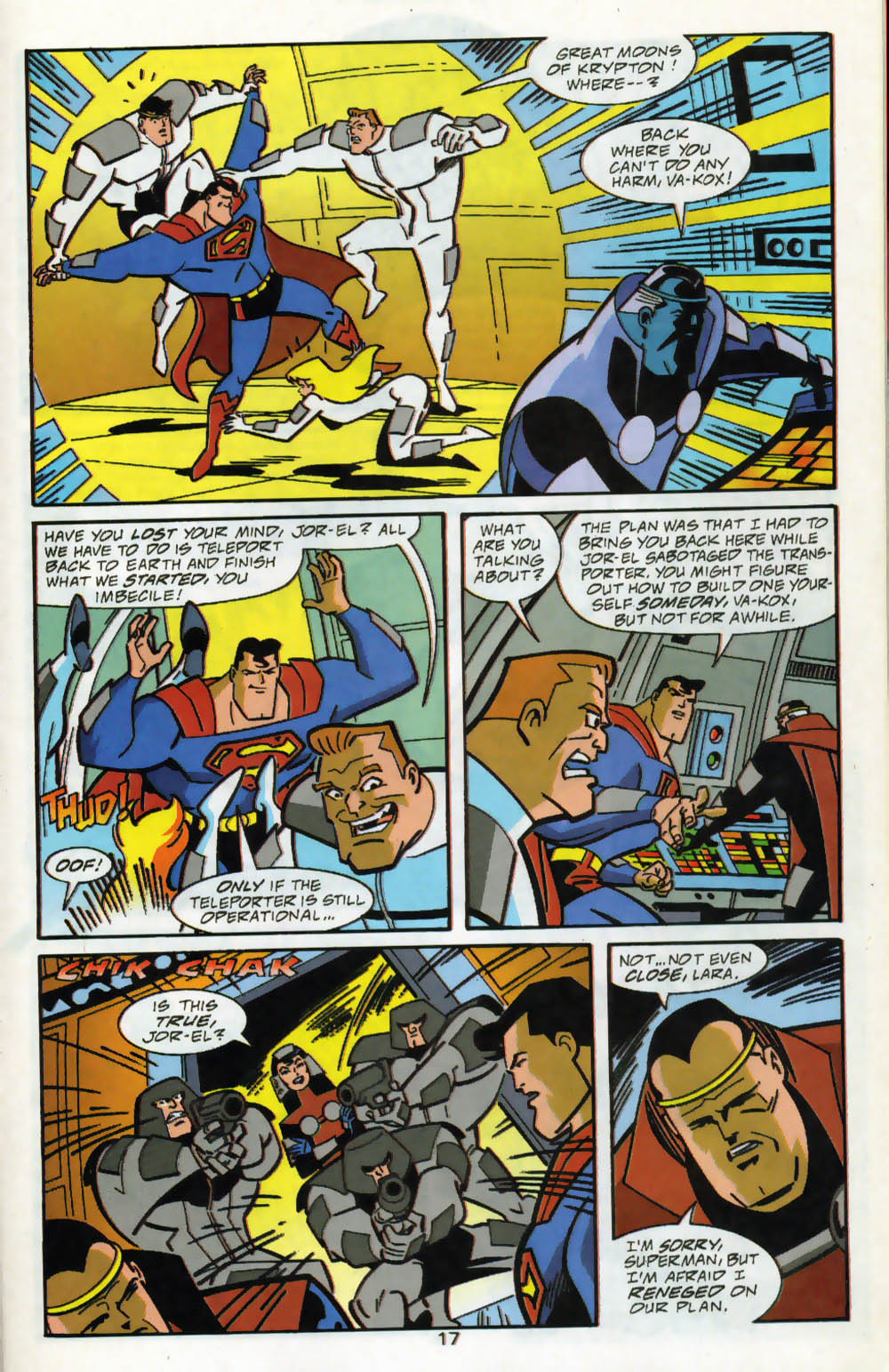 Read online Superman Adventures comic -  Issue #31 - 18