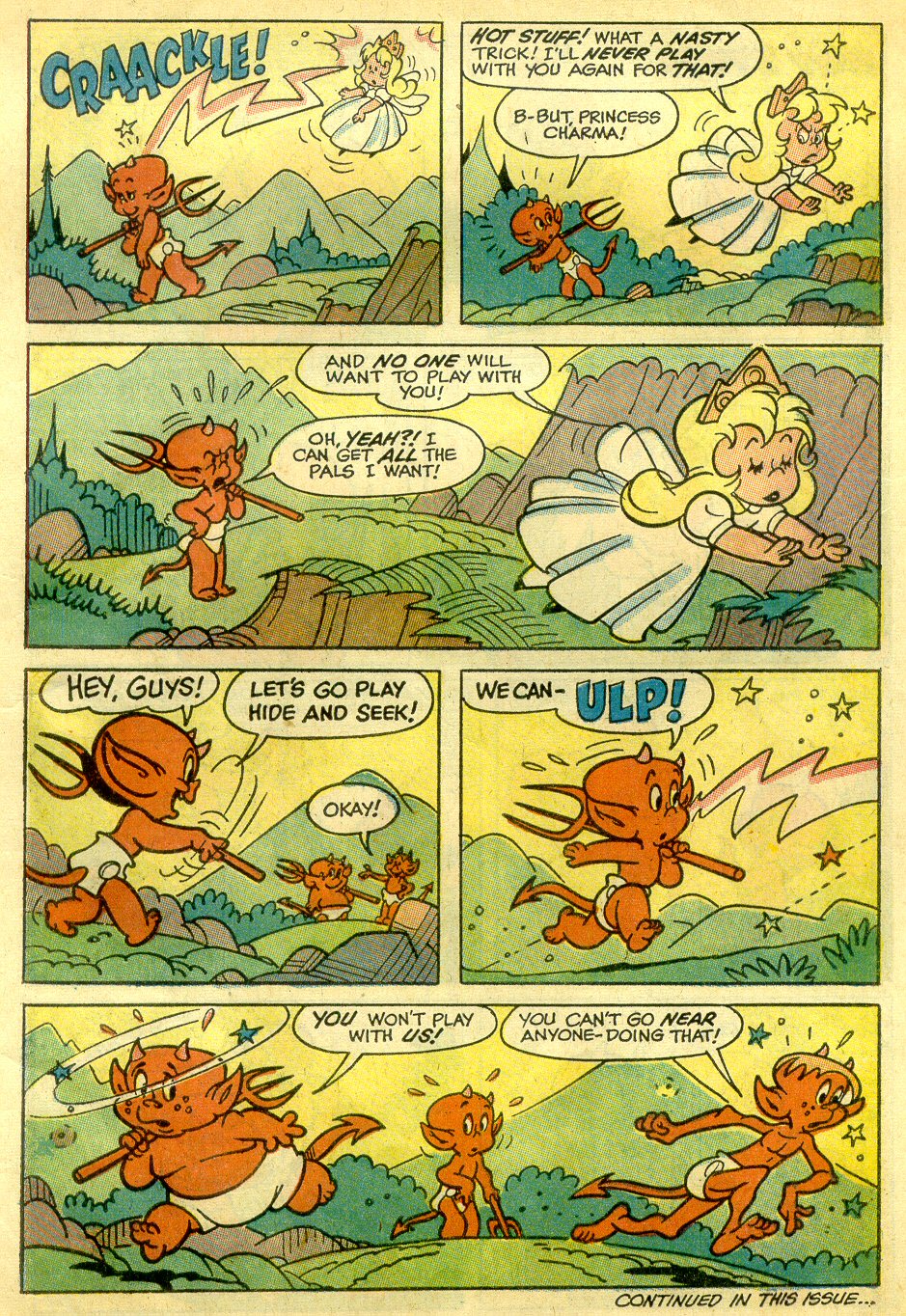 Read online Hot Stuff, the Little Devil comic -  Issue #84 - 9