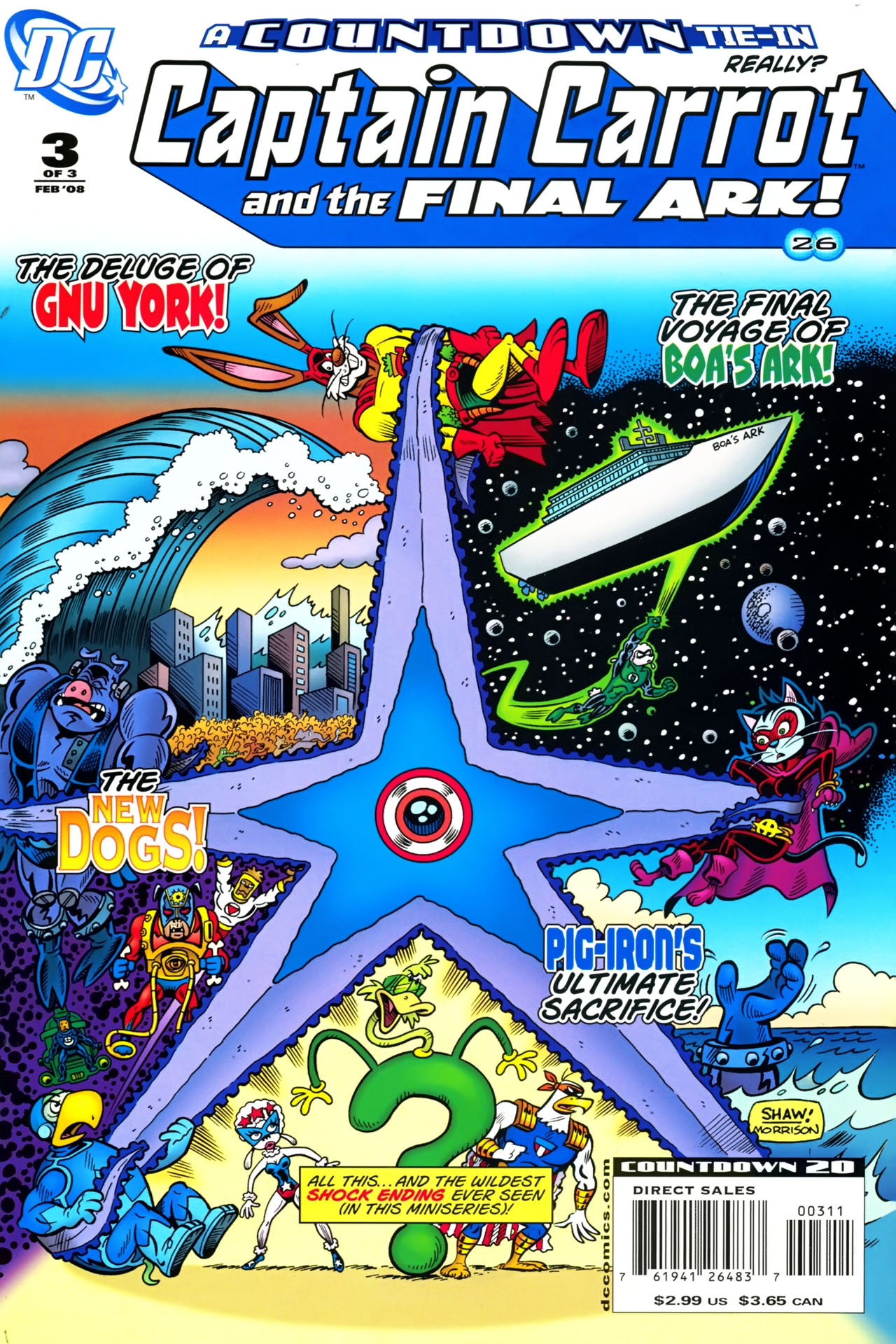 Read online Captain Carrot and the Final Ark comic -  Issue #3 - 1