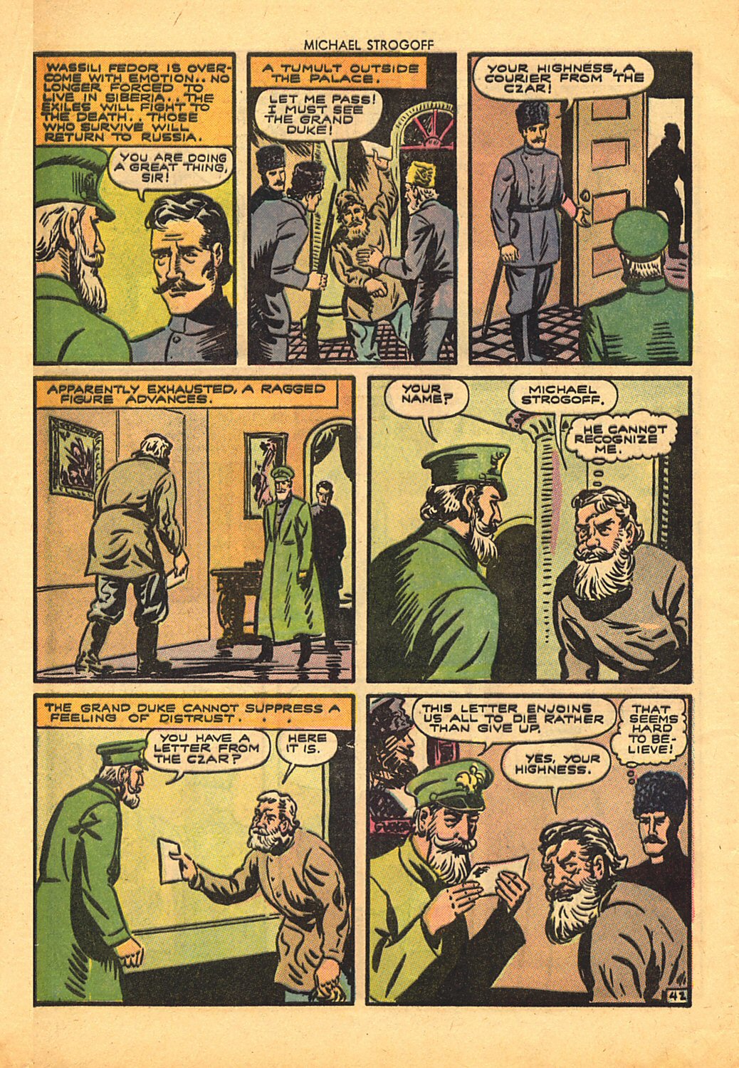 Read online Classics Illustrated comic -  Issue #28 - 44