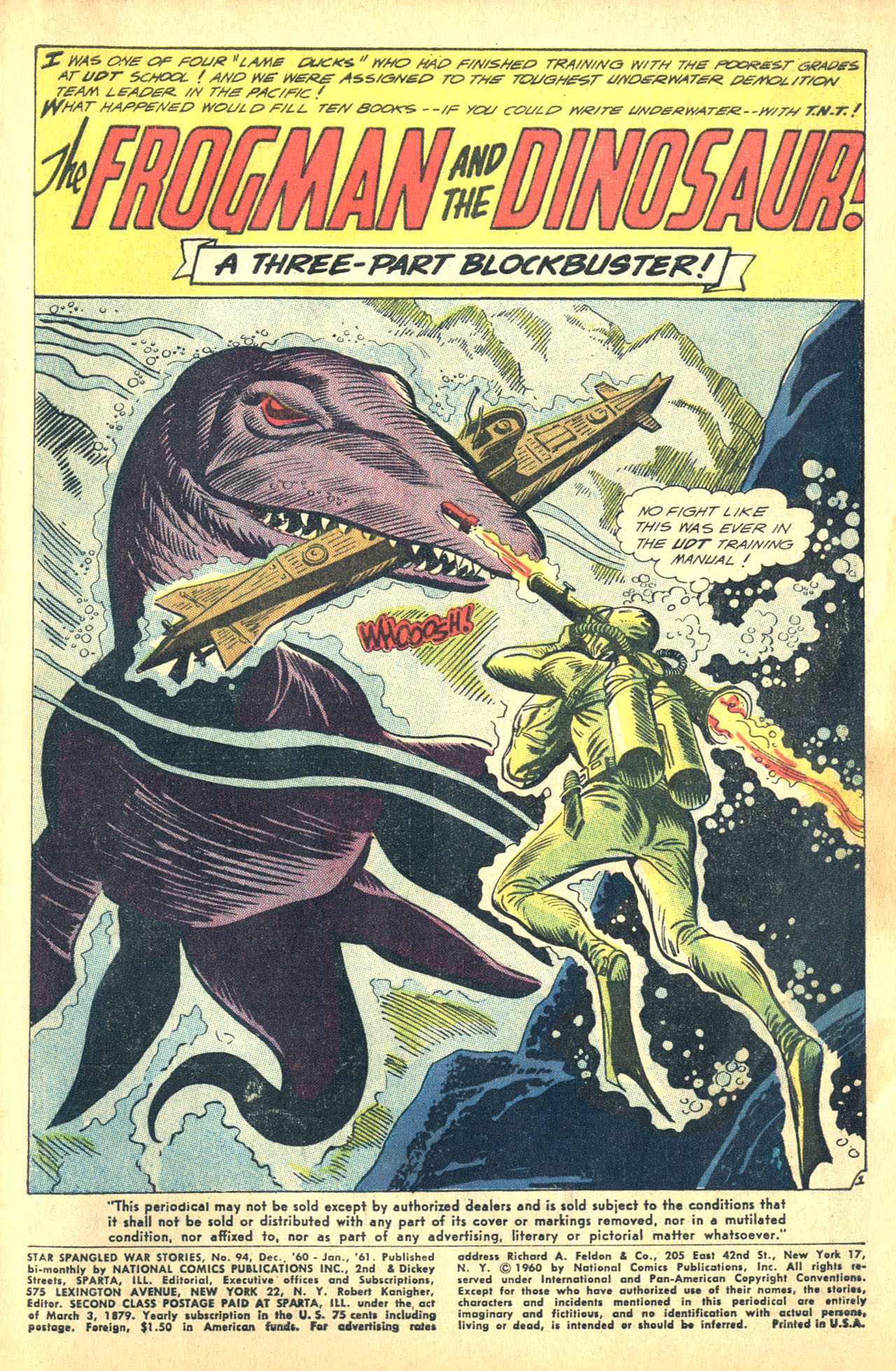 Read online Star Spangled War Stories (1952) comic -  Issue #94 - 3