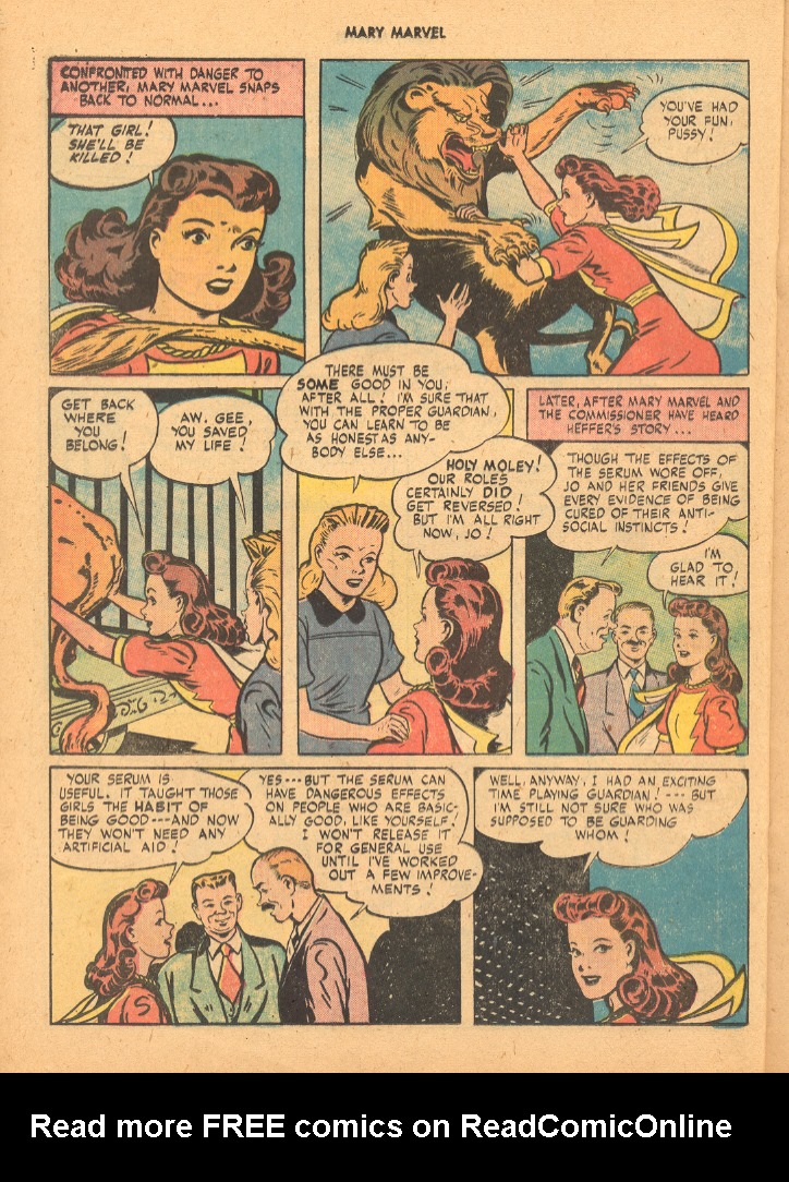Read online Mary Marvel comic -  Issue #10 - 28