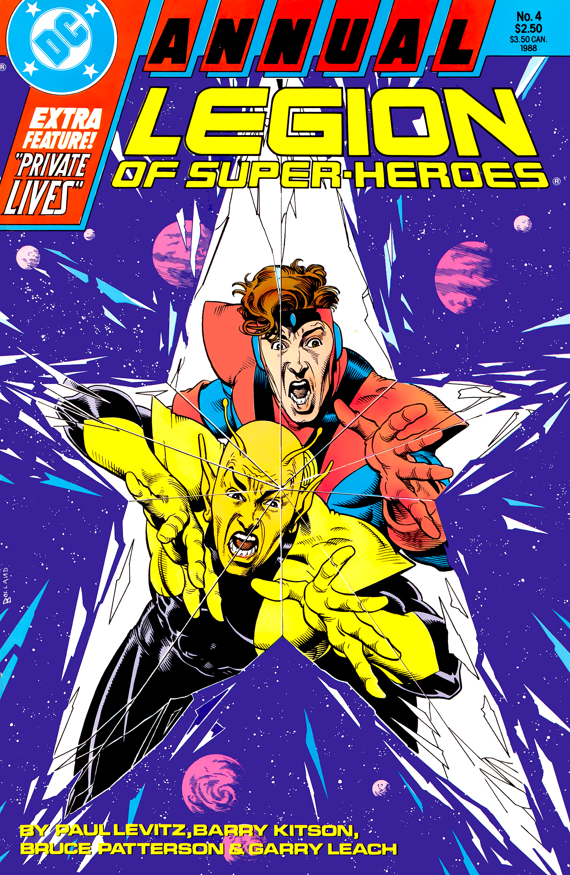 Read online Legion of Super-Heroes (1984) comic -  Issue # _Annual 4 - 1