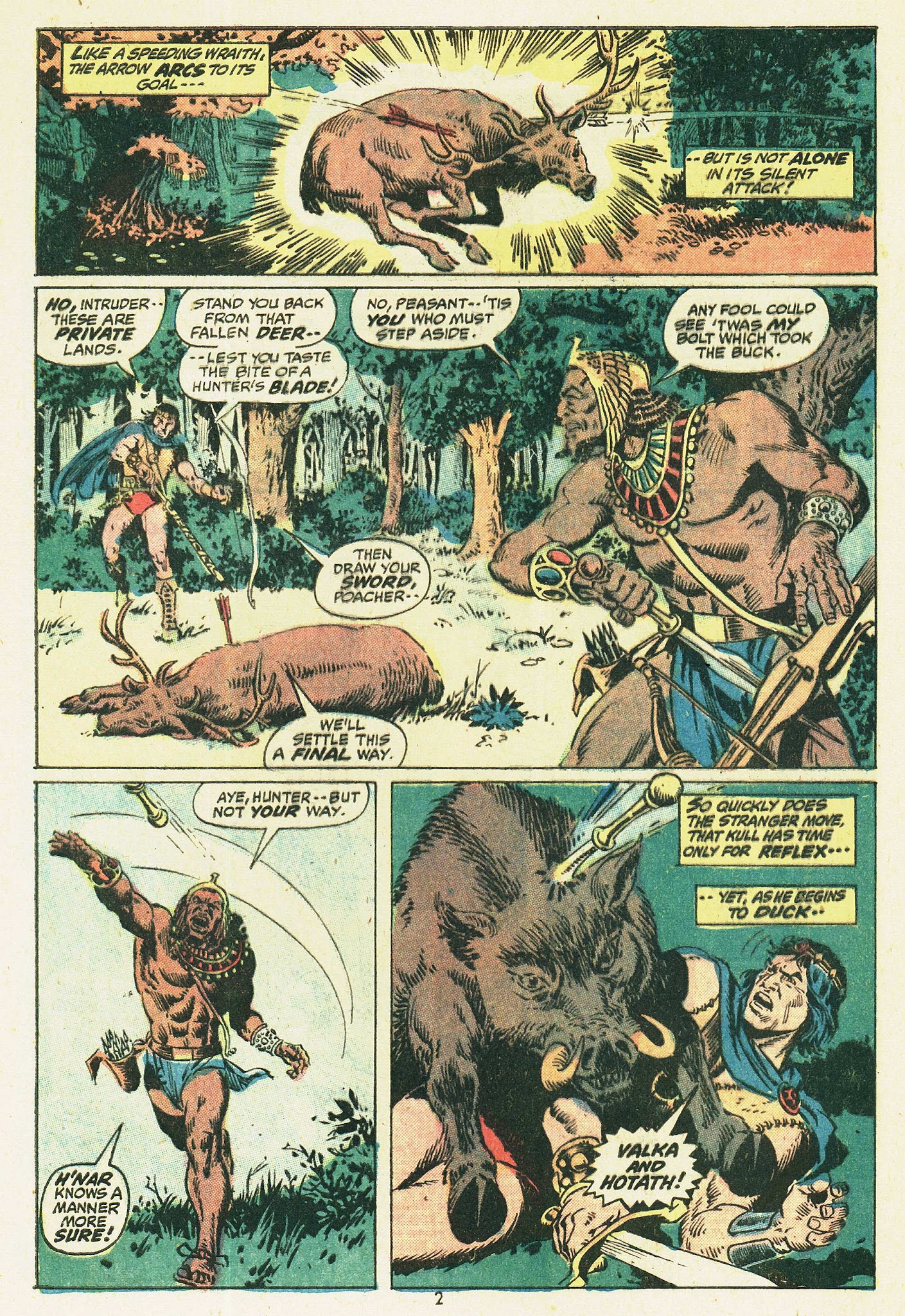 Read online Kull, the Conqueror (1971) comic -  Issue #5 - 3