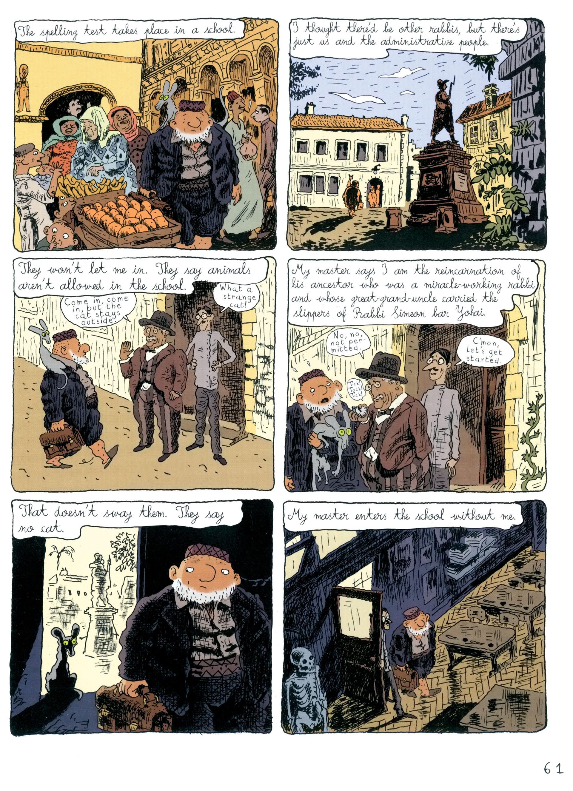 Read online The Rabbi's Cat comic -  Issue # TPB 1 (Part 1) - 68