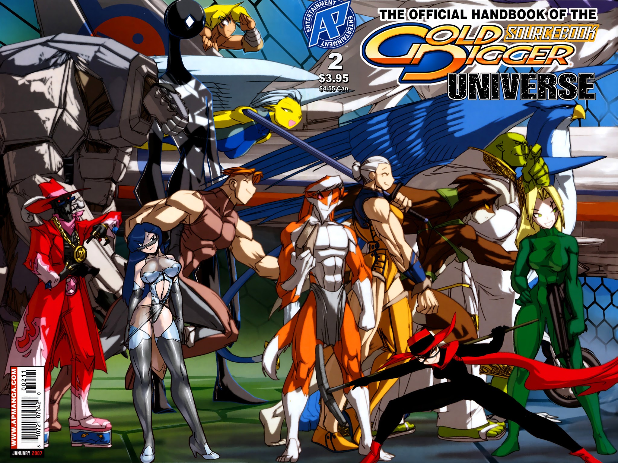 Read online Gold Digger Sourcebook: The Official Handbook of the GD Universe comic -  Issue #2 - 1