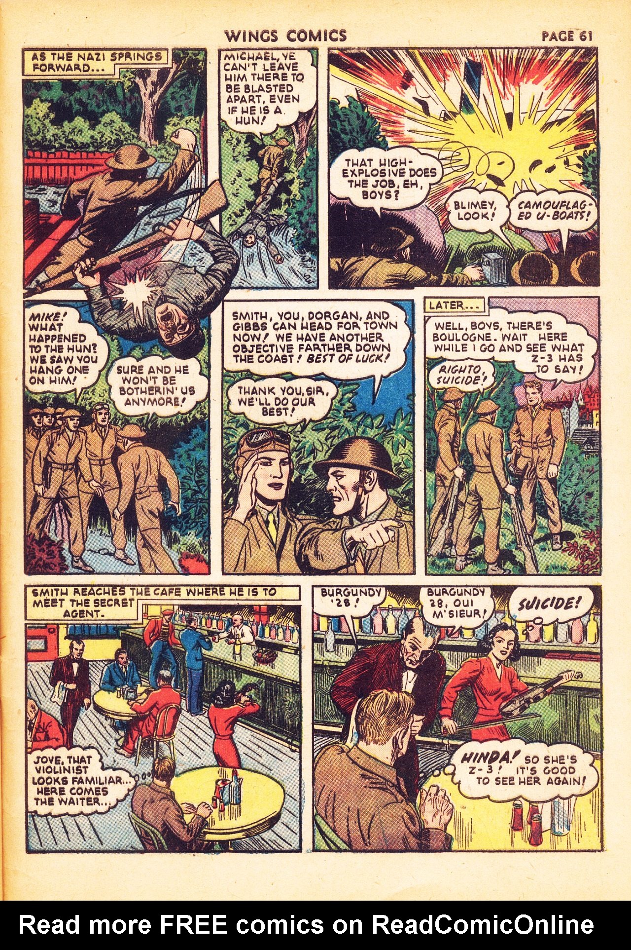 Read online Wings Comics comic -  Issue #20 - 63