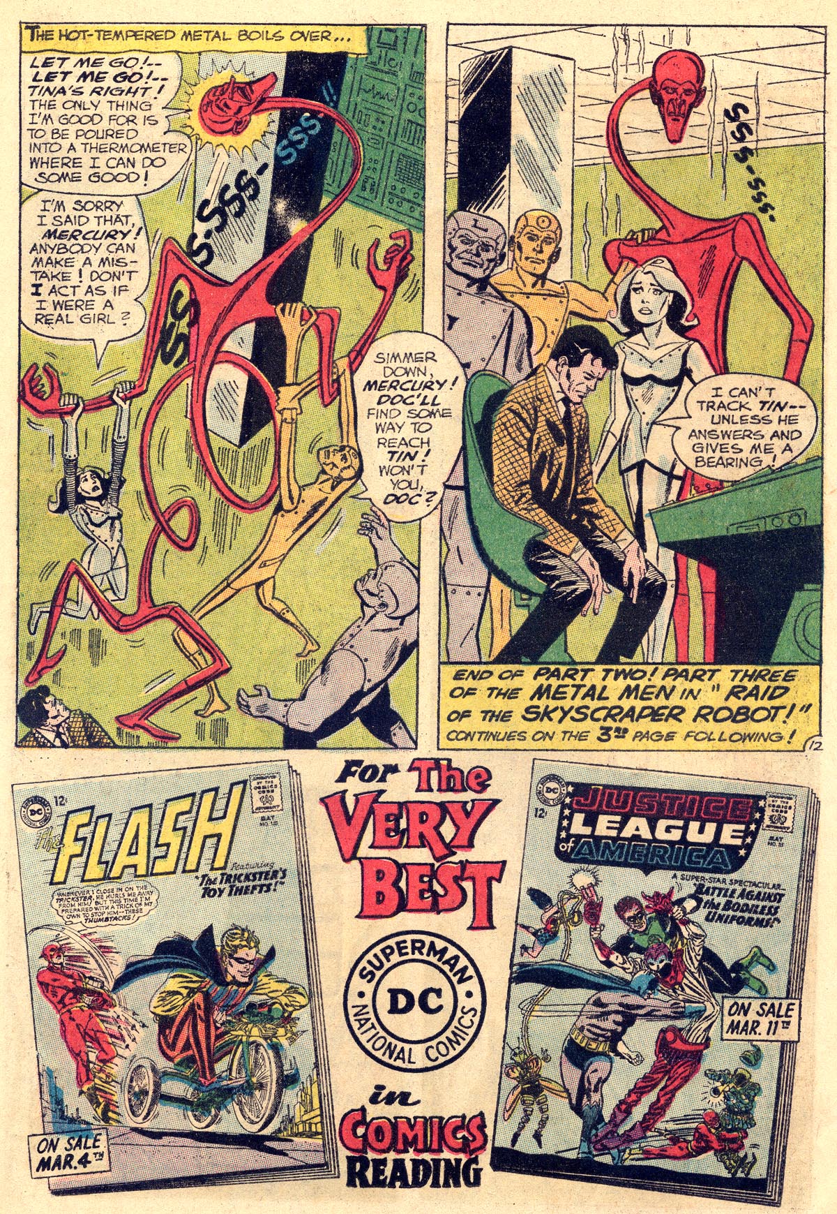 Read online Metal Men (1963) comic -  Issue #13 - 16