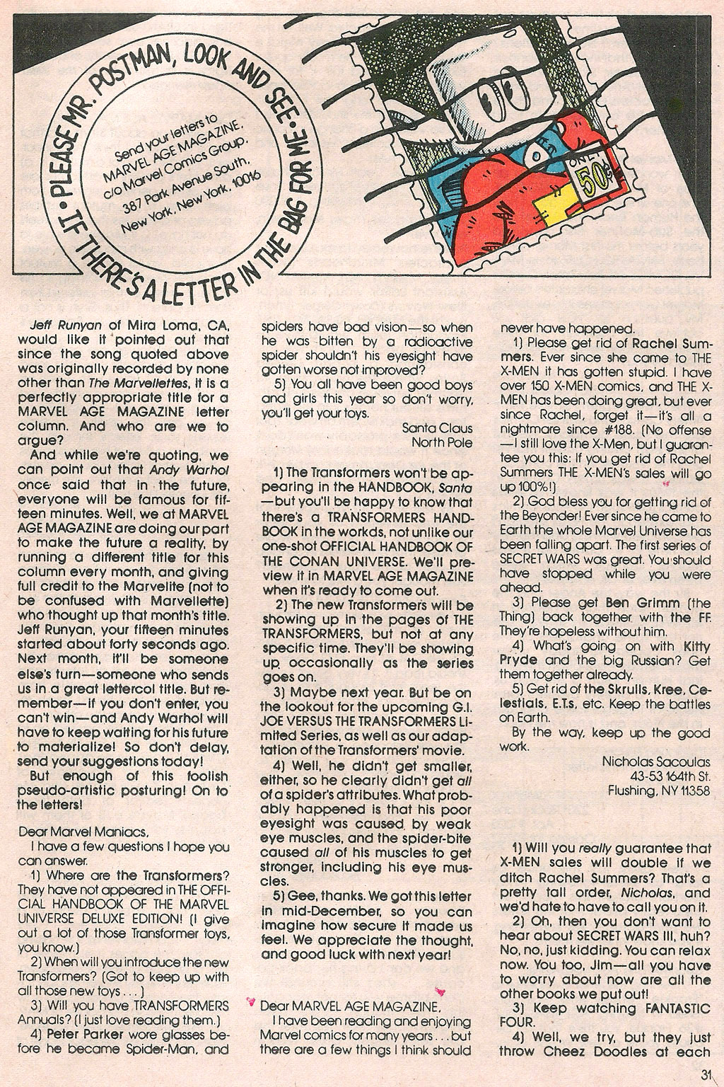 Read online Marvel Age comic -  Issue #42 - 31