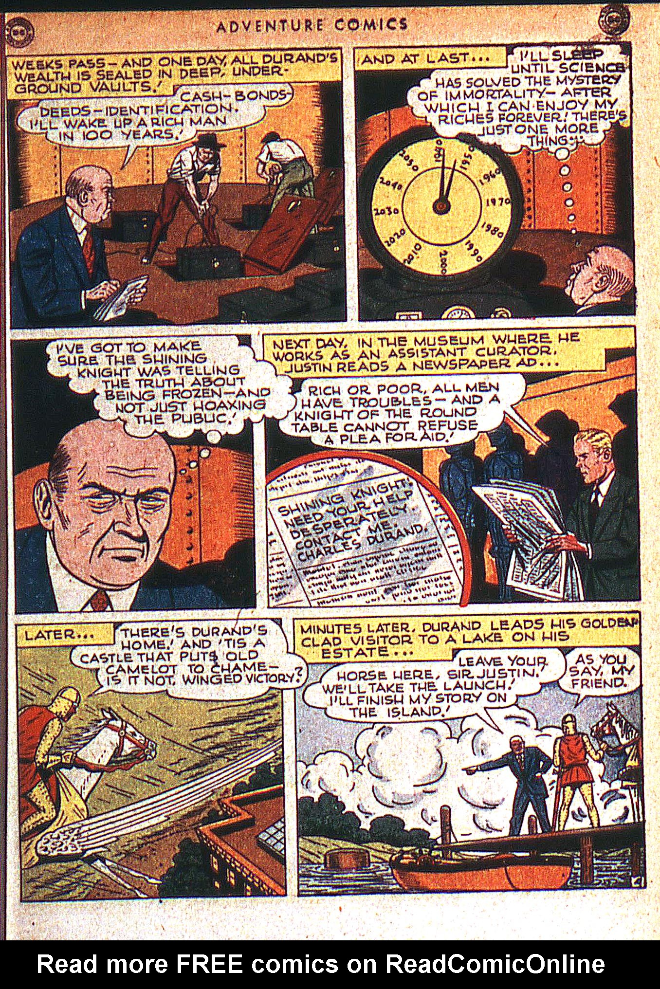 Read online Adventure Comics (1938) comic -  Issue #125 - 36