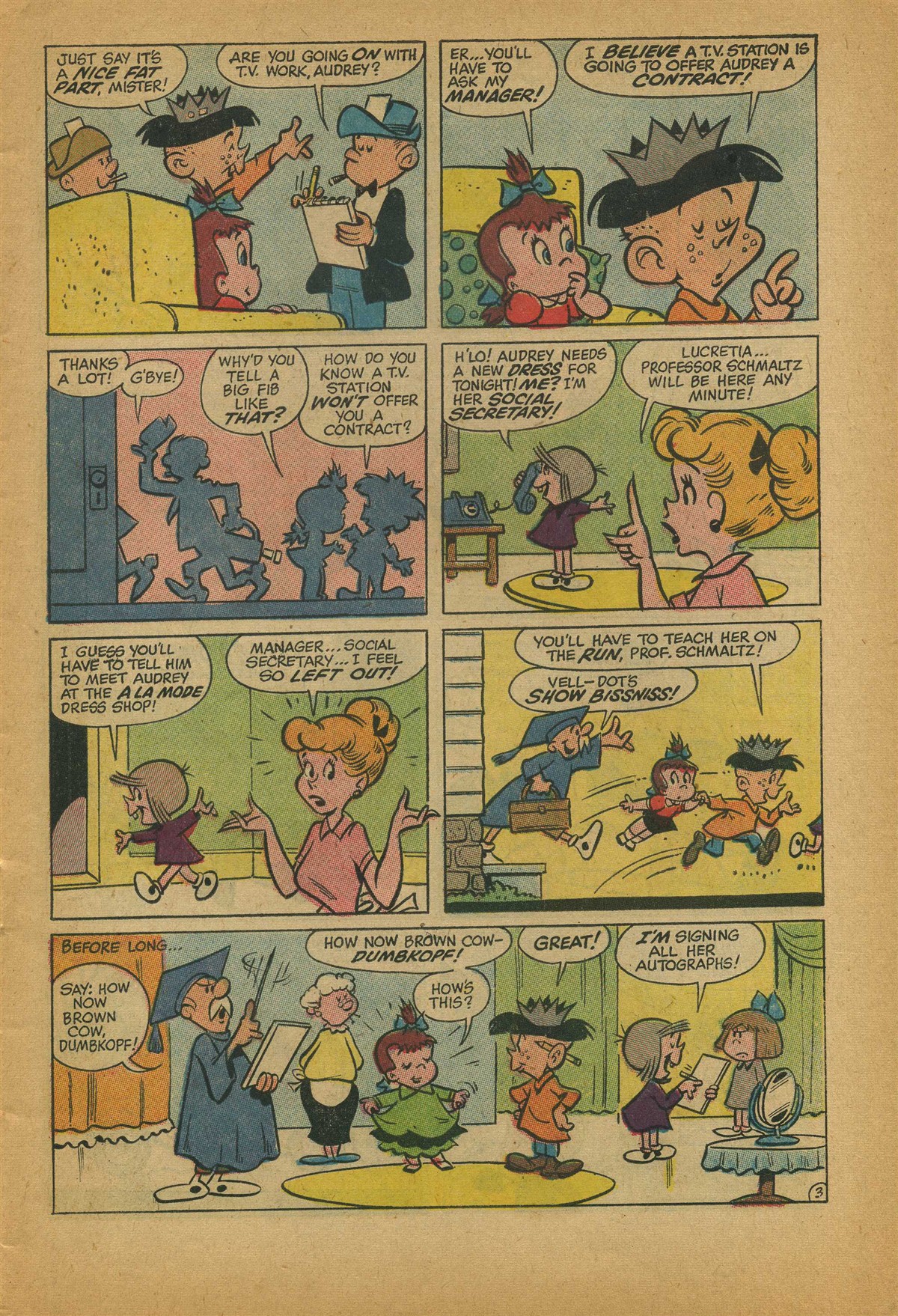 Read online Little Audrey And Melvin comic -  Issue #12 - 7