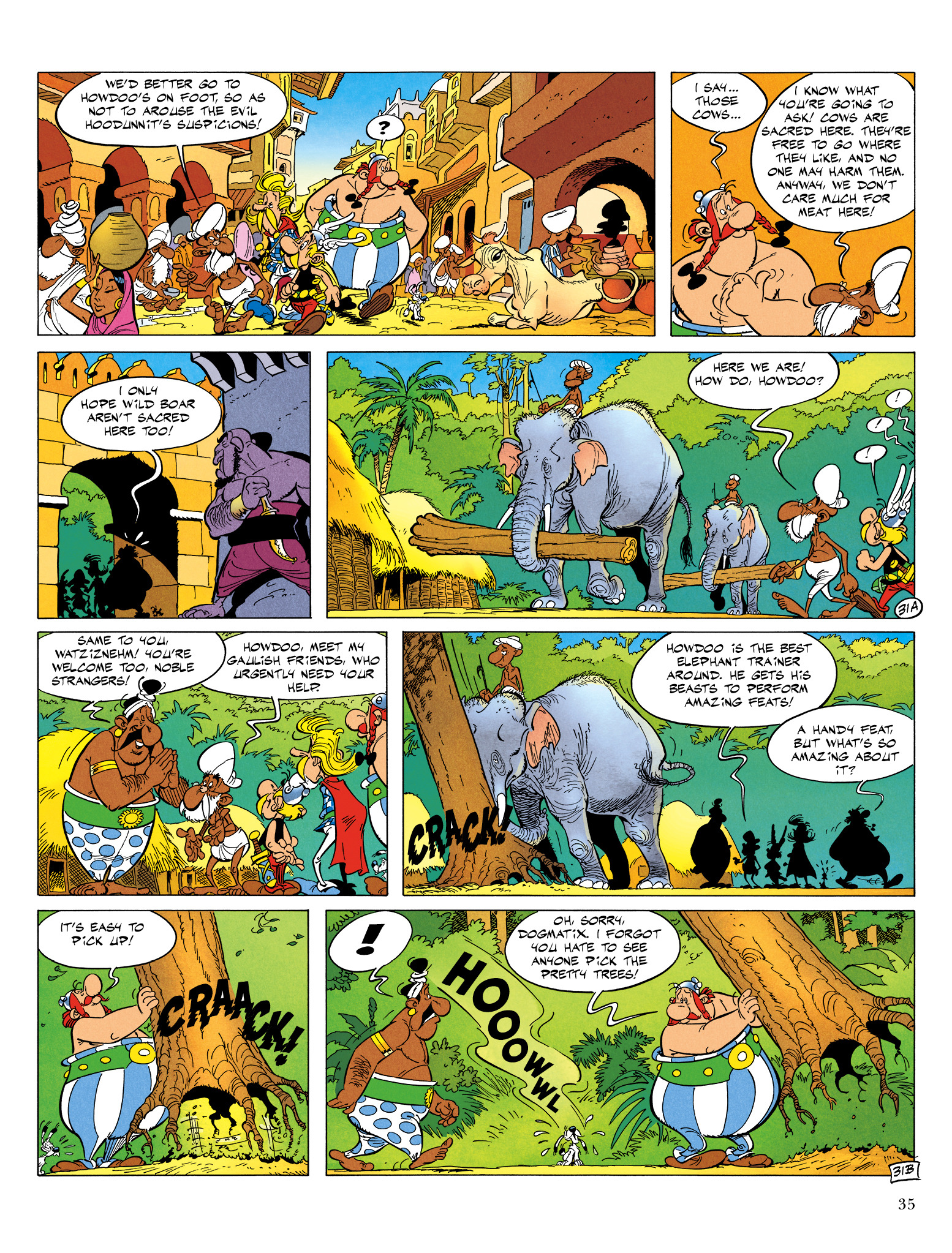 Read online Asterix comic -  Issue #28 - 36