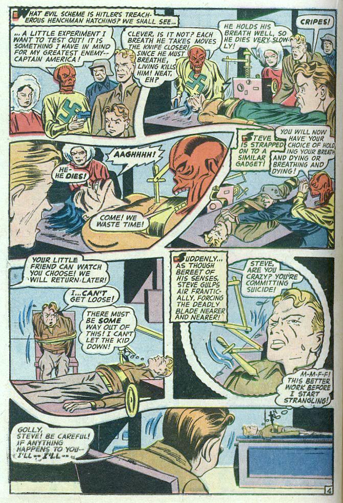 Read online Captain America Comics comic -  Issue #37 - 36
