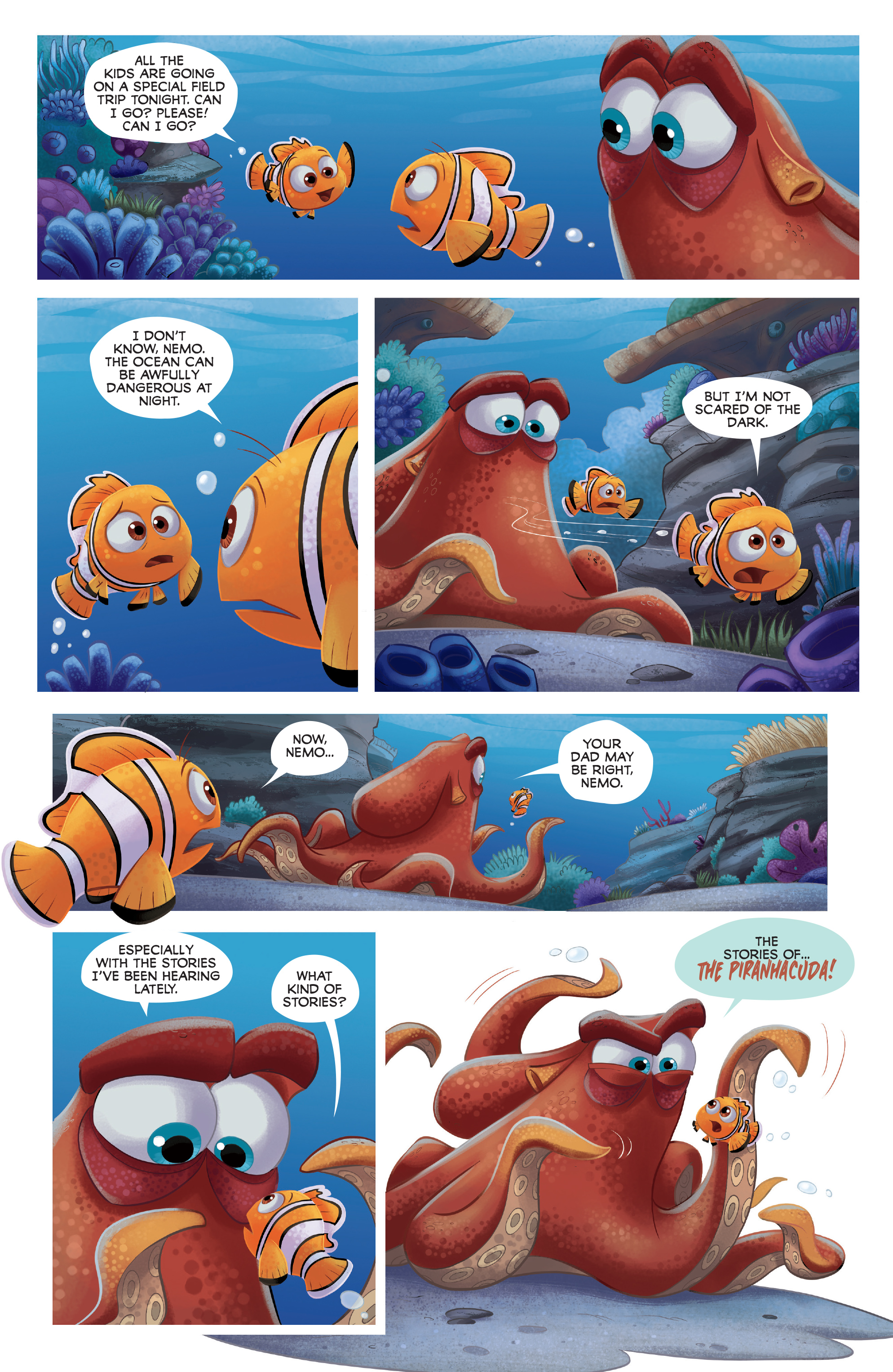 Read online Disney Pixar Finding Dory comic -  Issue #4 - 9