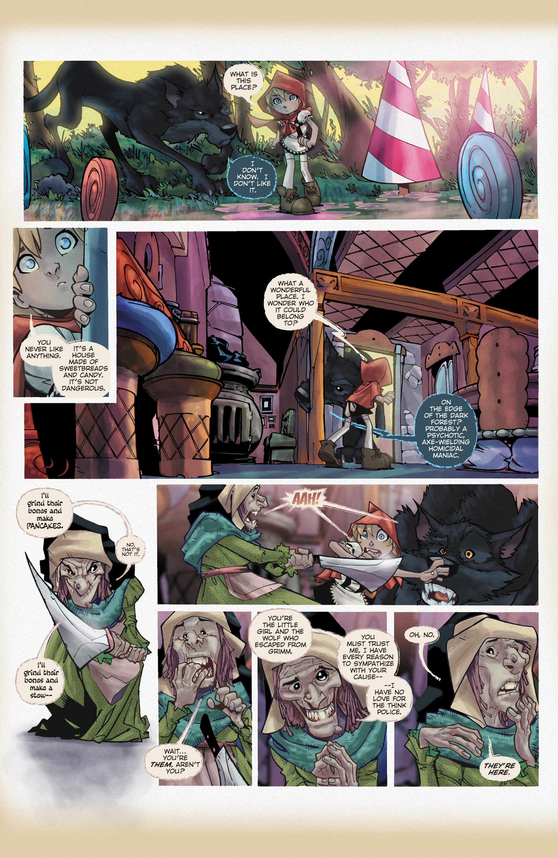 Read online Fairy Quest: Outlaws comic -  Issue #2 - 23