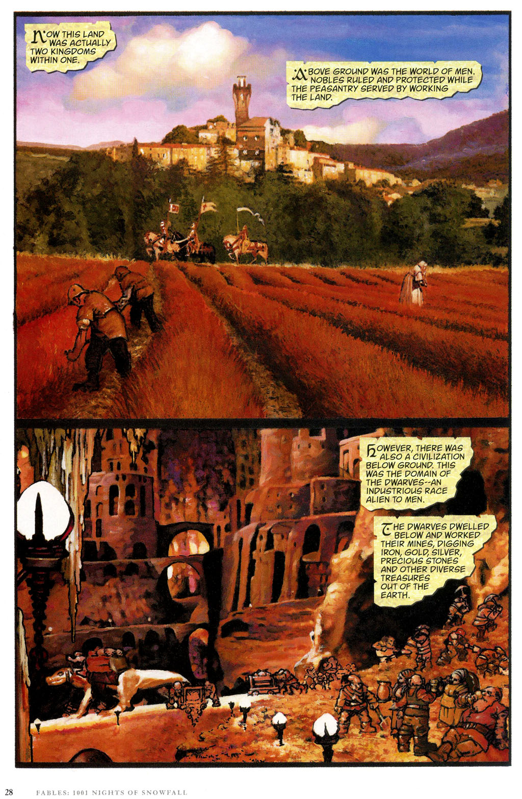 Read online Fables: 1001 Nights of Snowfall comic -  Issue # Full - 28