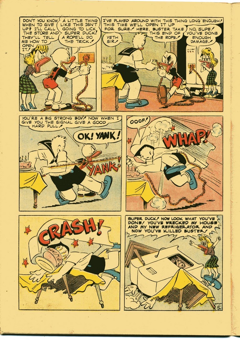 Read online Super Duck Comics comic -  Issue #43 - 48