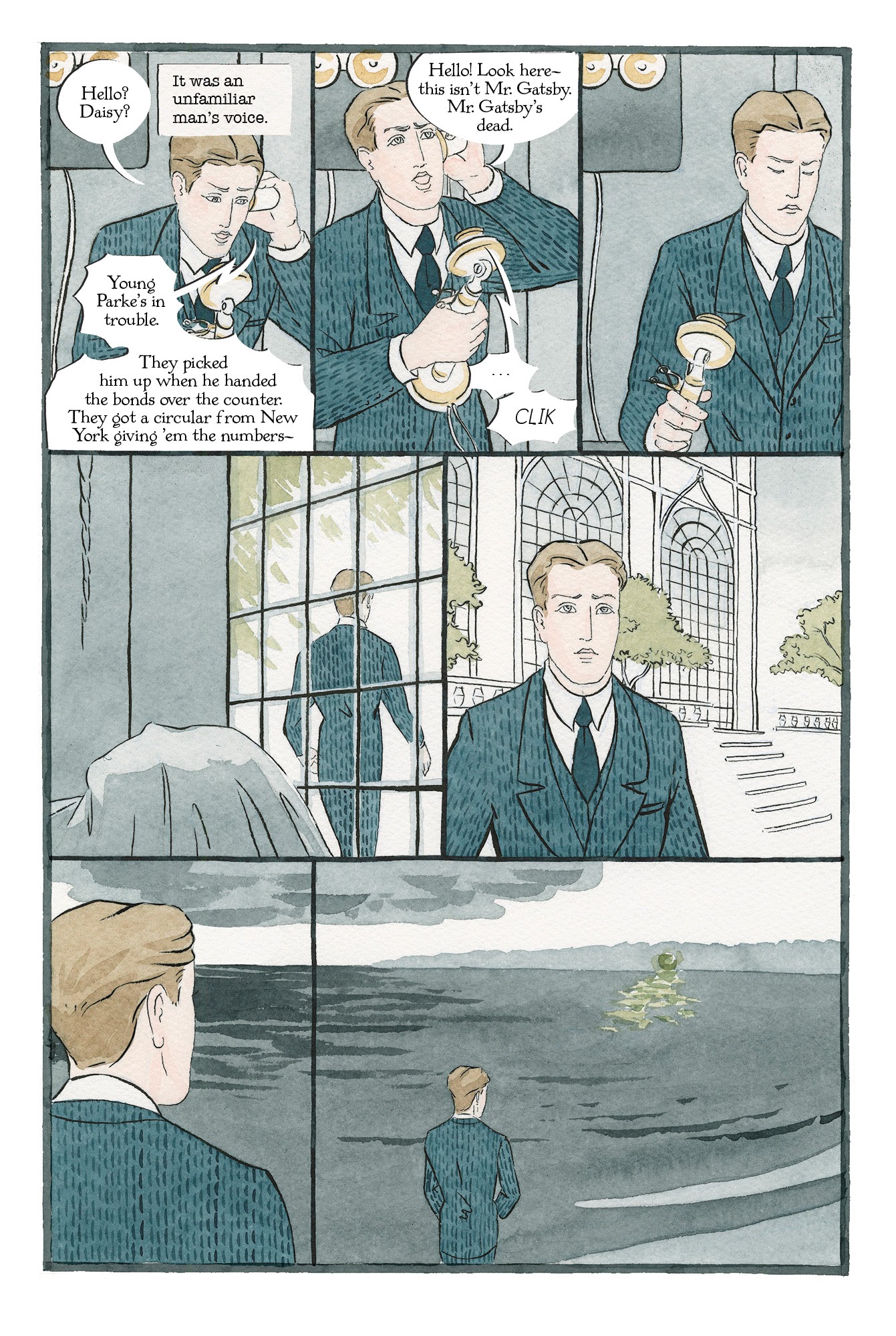 Read online The Great Gatsby: The Graphic Novel comic -  Issue # TPB (Part 2) - 96