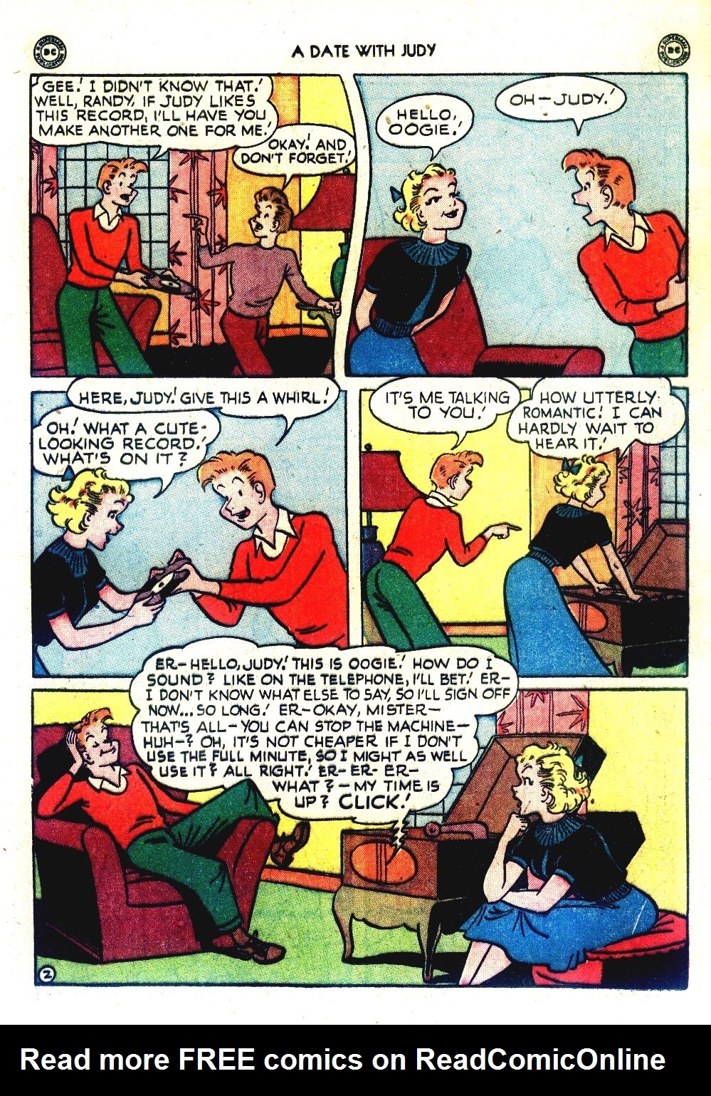 Read online A Date with Judy comic -  Issue #11 - 25