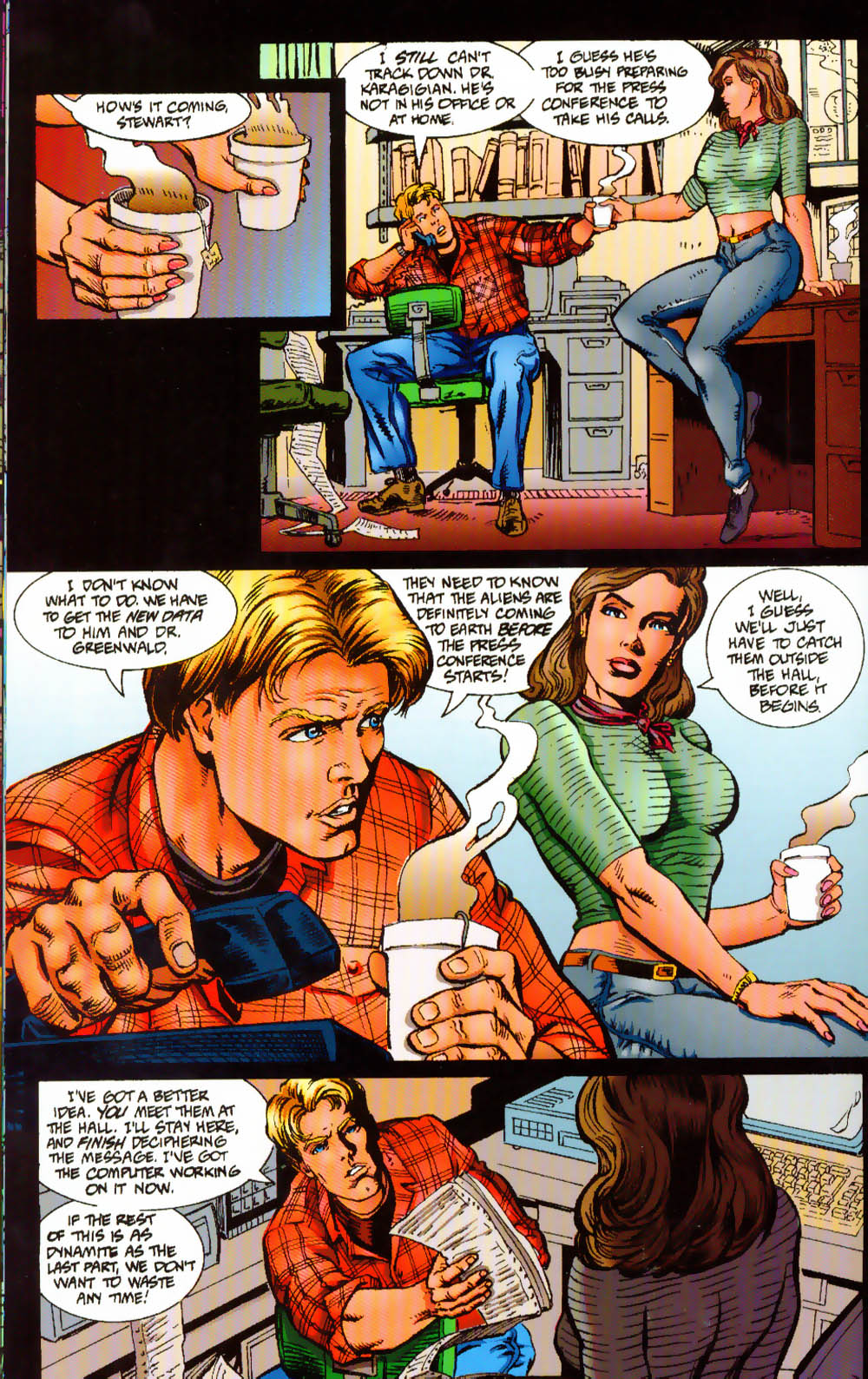 Read online Leonard Nimoy's Primortals (1995) comic -  Issue #4 - 13