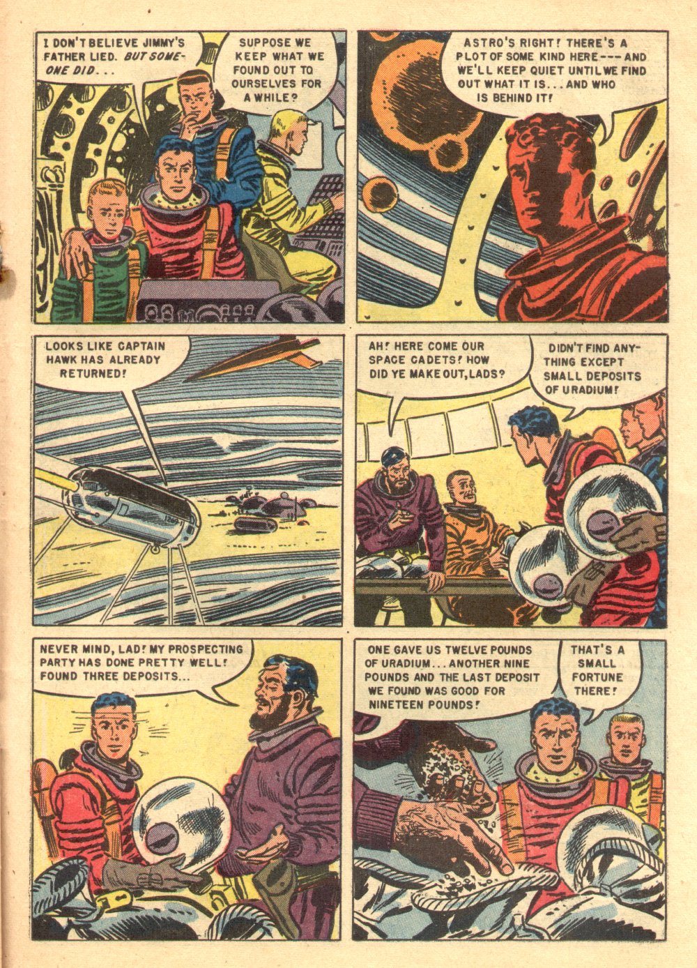 Read online Tom Corbett, Space Cadet comic -  Issue #10 - 23