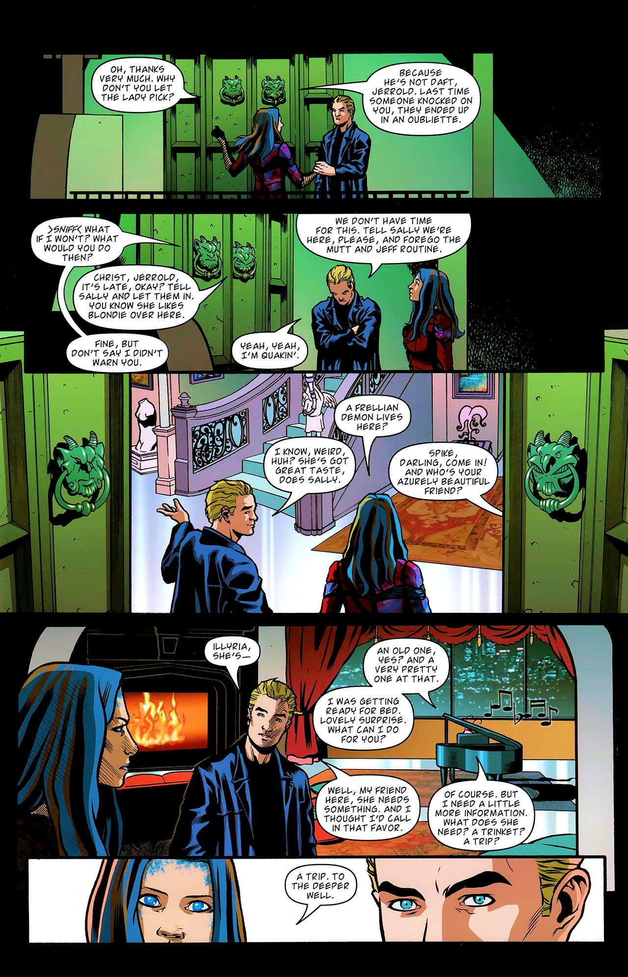 Read online Angel: Illyria: Haunted comic -  Issue #2 - 10