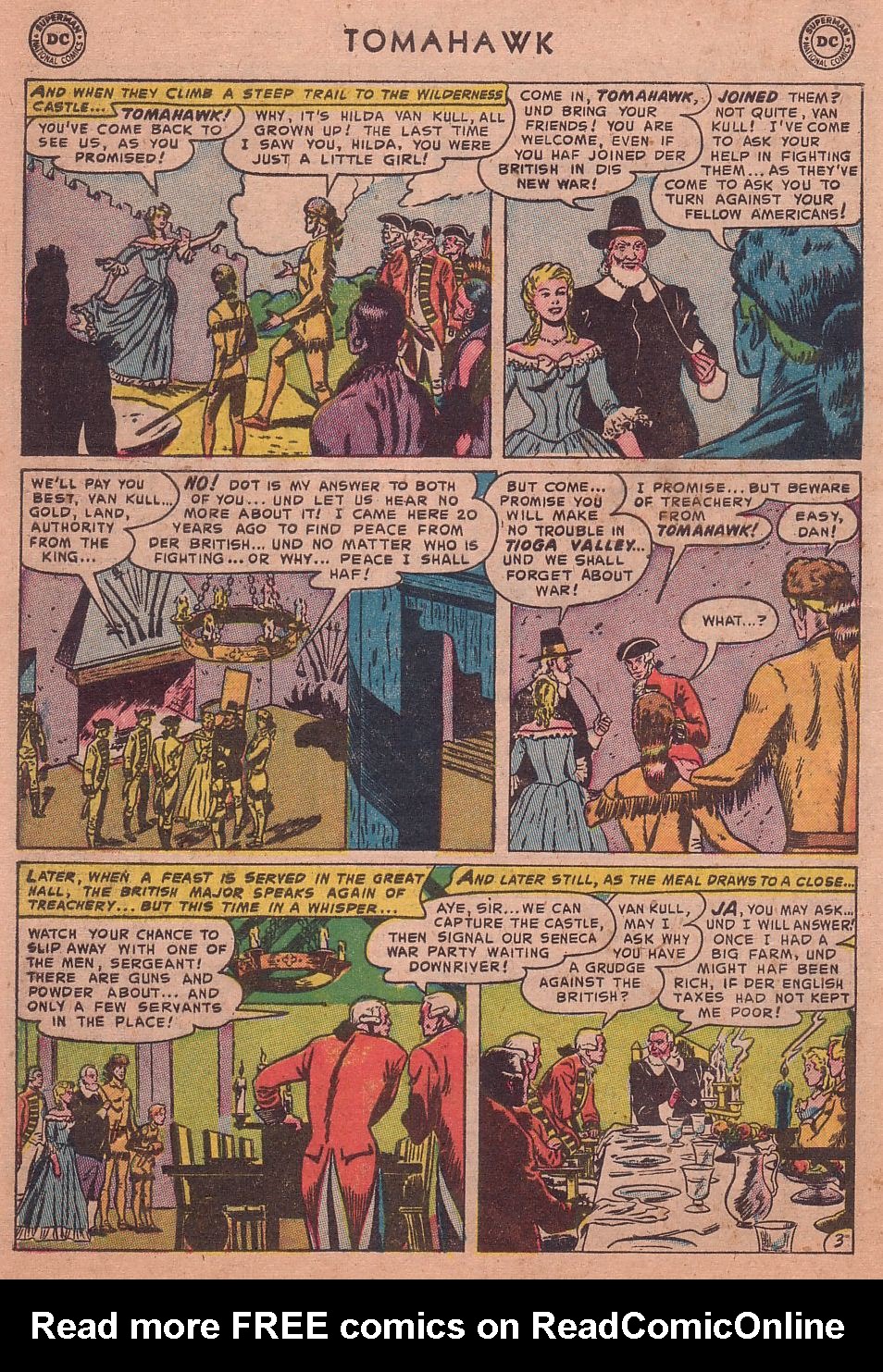 Read online Tomahawk comic -  Issue #17 - 36