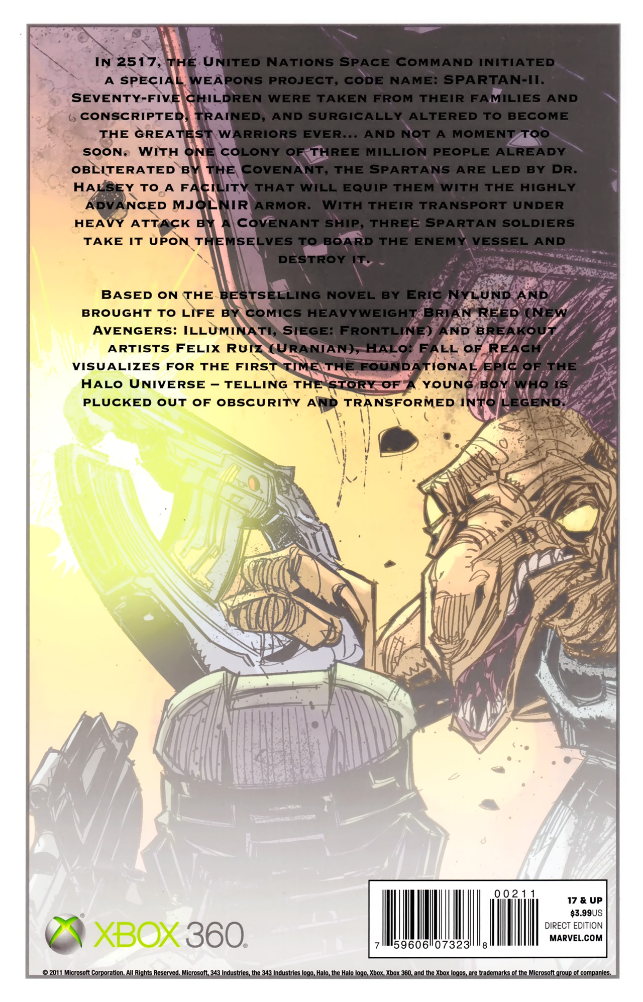 Read online Halo: Fall Of Reach - Covenant comic -  Issue #2 - 25