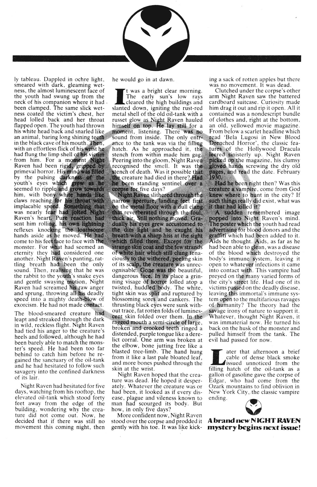 Read online Night Raven: From the Marvel UK Vaults comic -  Issue # TPB (Part 3) - 40