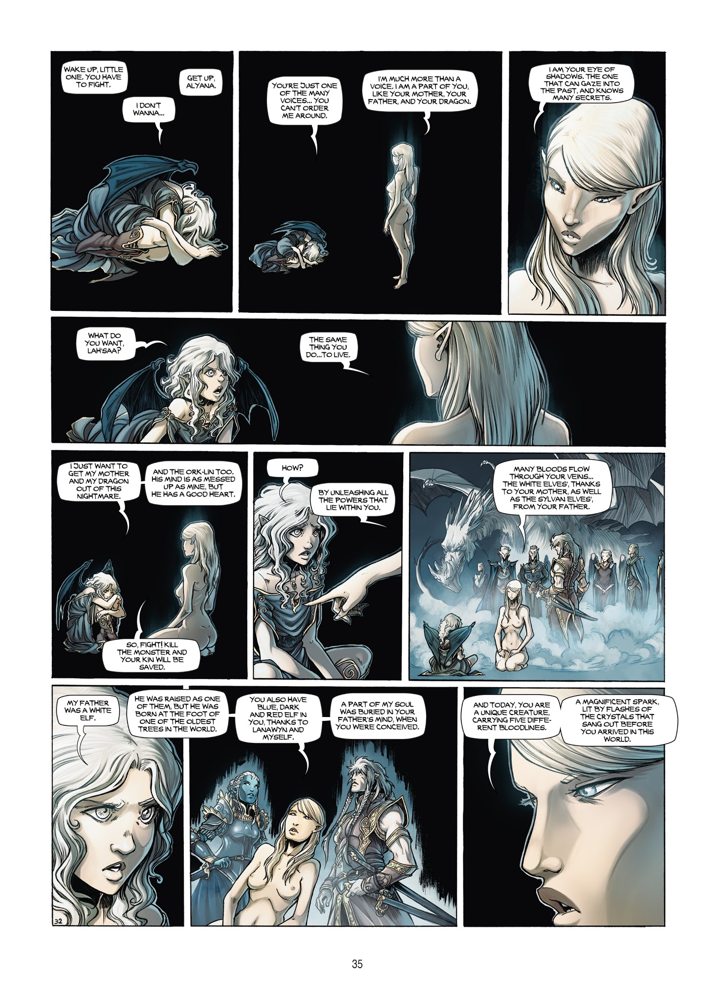 Read online Elves comic -  Issue #18 - 34
