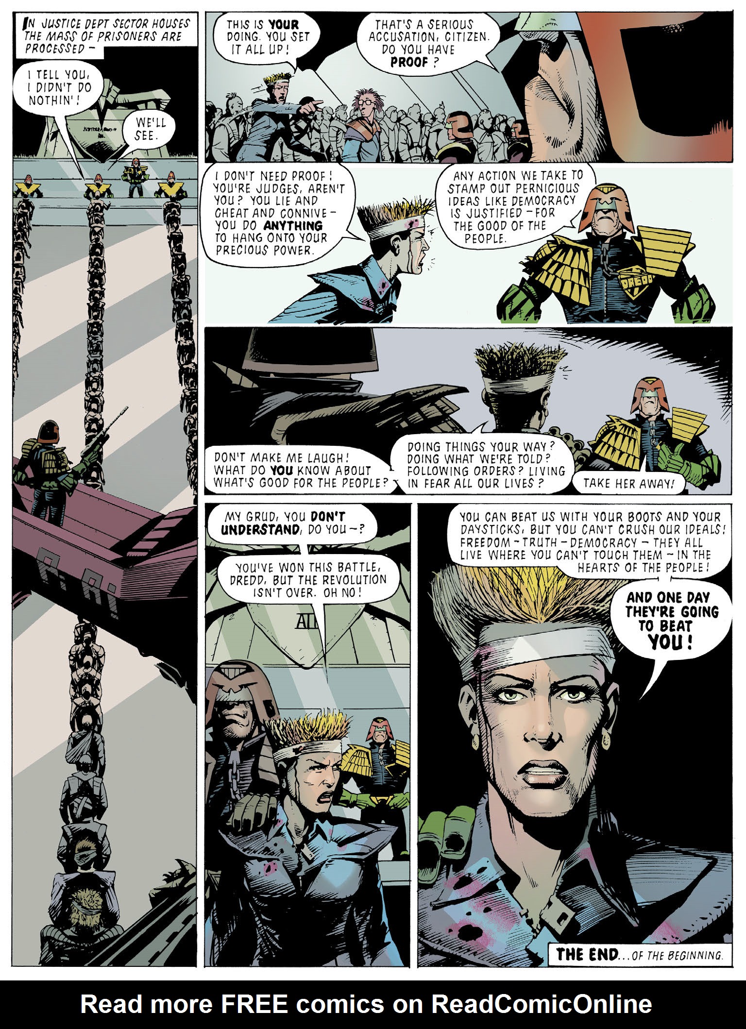 Read online Essential Judge Dredd: America comic -  Issue # TPB (Part 1) - 34