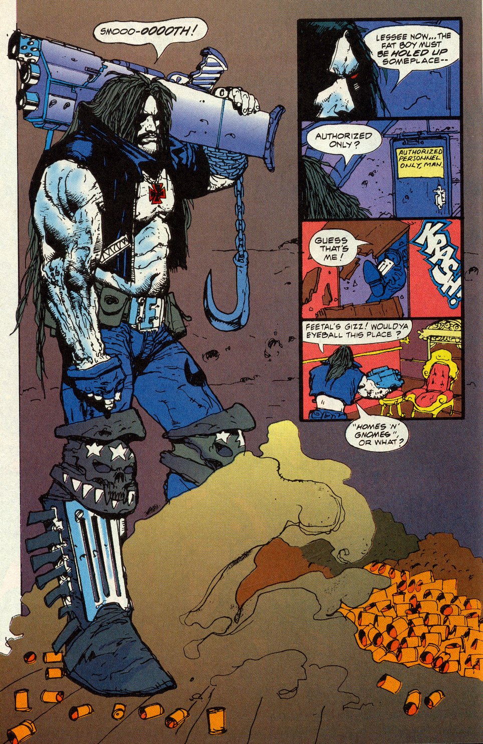 Read online Lobo Paramilitary Christmas Special comic -  Issue # Full - 29