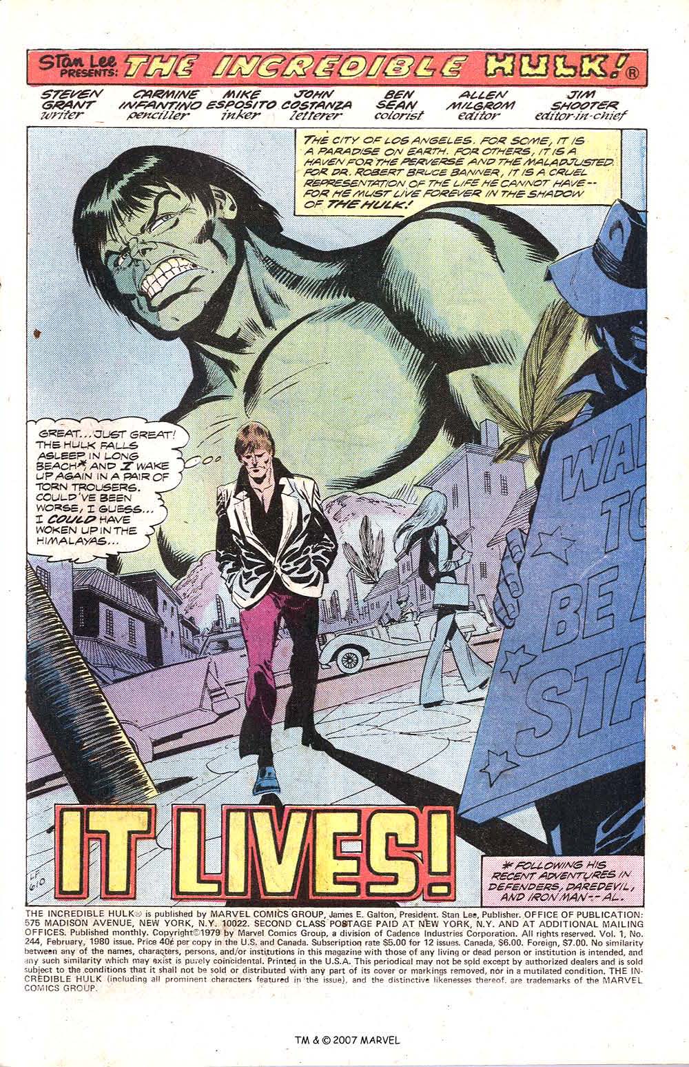 Read online The Incredible Hulk (1968) comic -  Issue #244 - 3