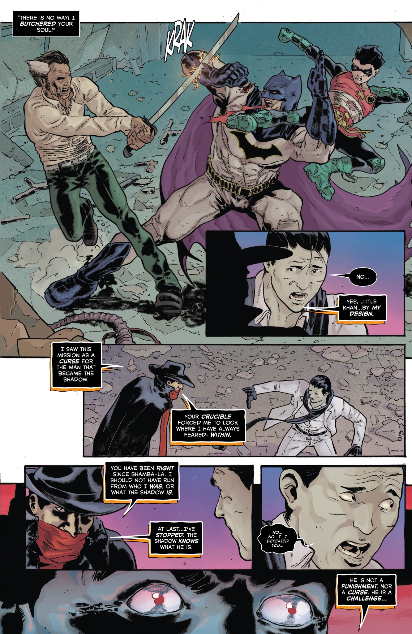 Read online The Shadow/Batman comic -  Issue #6 - 14