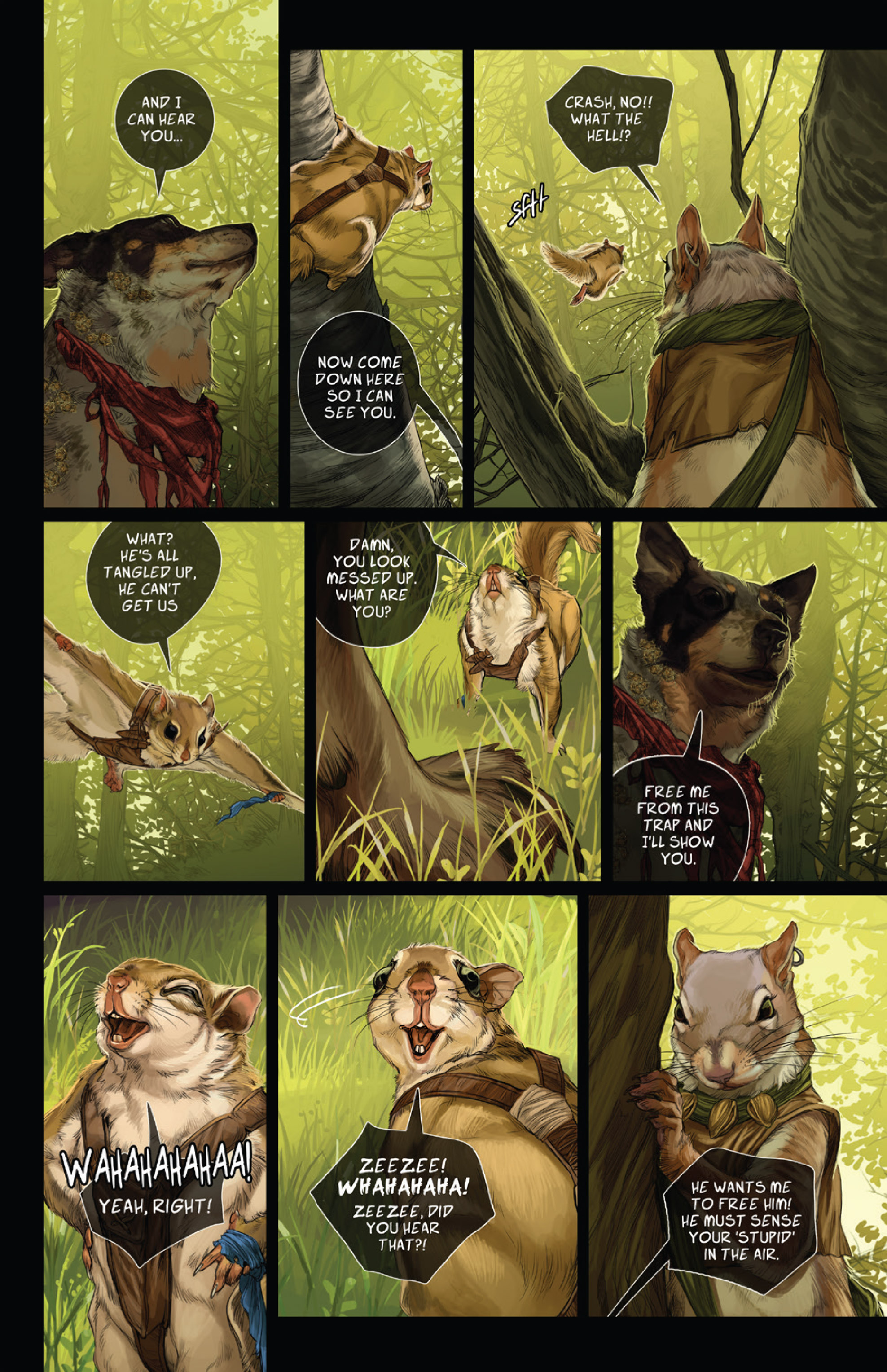 Read online Squarriors (2016) comic -  Issue #3 - 18