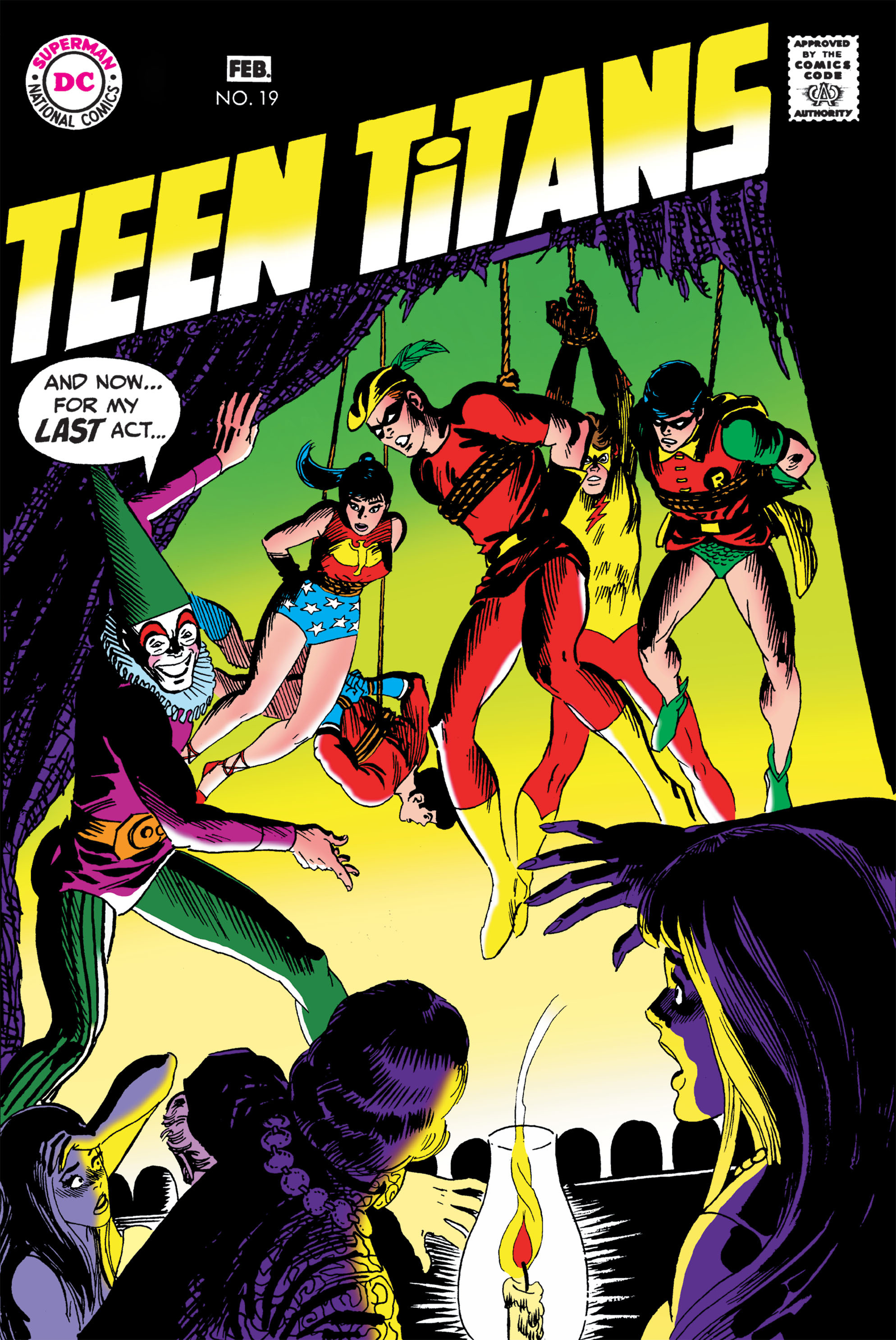 Read online Teen Titans (1966) comic -  Issue #19 - 1