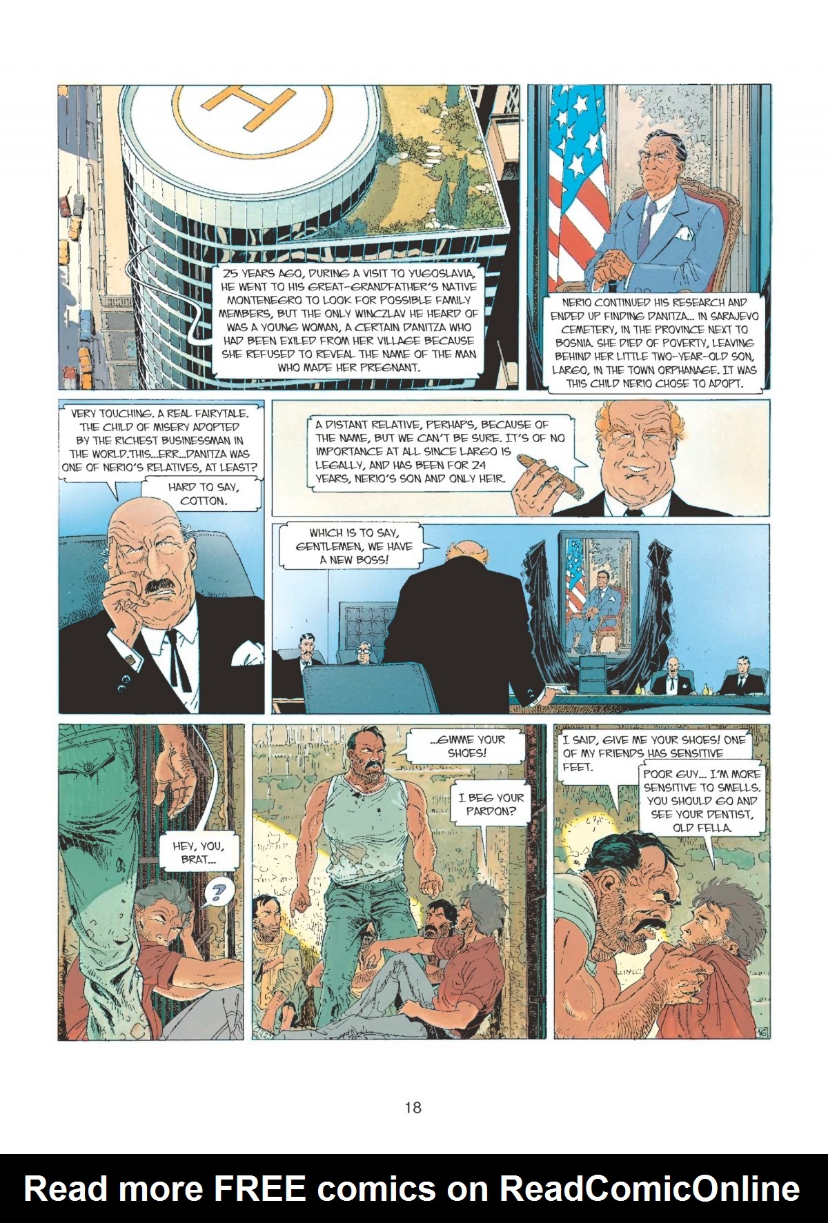 Read online Largo Winch comic -  Issue # TPB 1 - 18