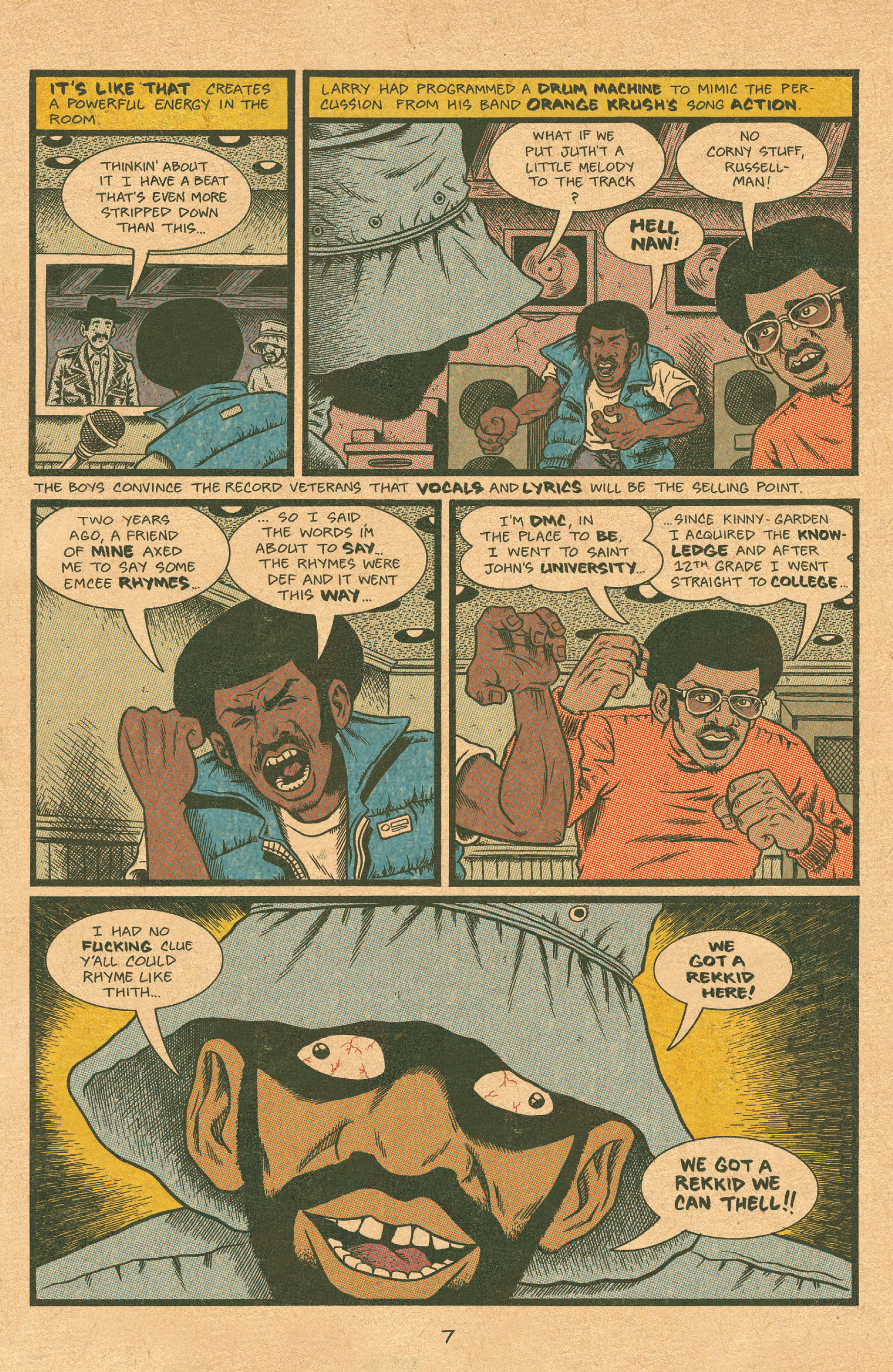 Read online Hip Hop Family Tree (2015) comic -  Issue #8 - 8