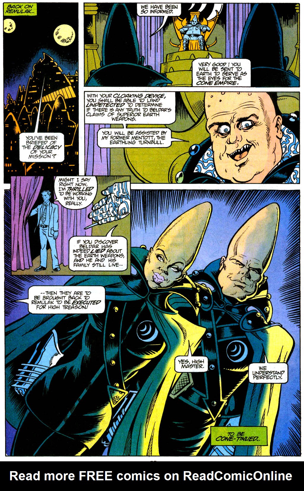 Read online Coneheads comic -  Issue #1 - 22