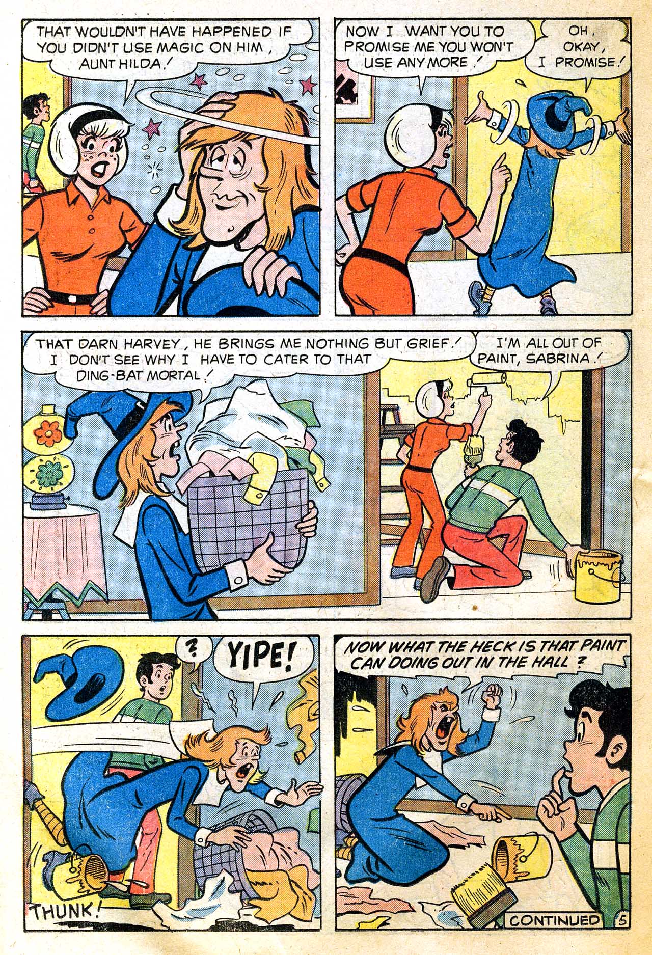 Read online Sabrina The Teenage Witch (1971) comic -  Issue #18 - 18