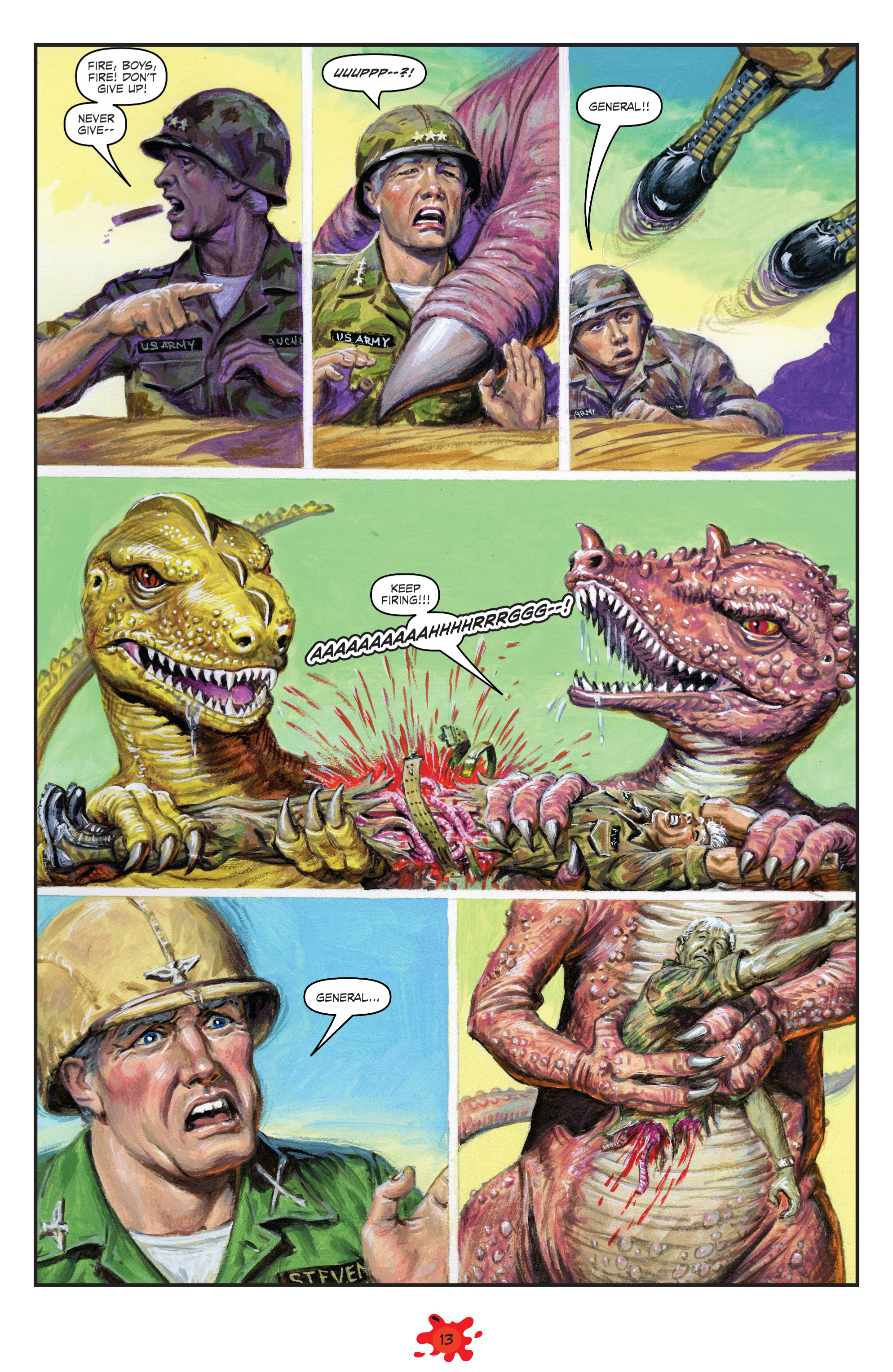Read online Dinosaurs Attack! comic -  Issue #4 - 15