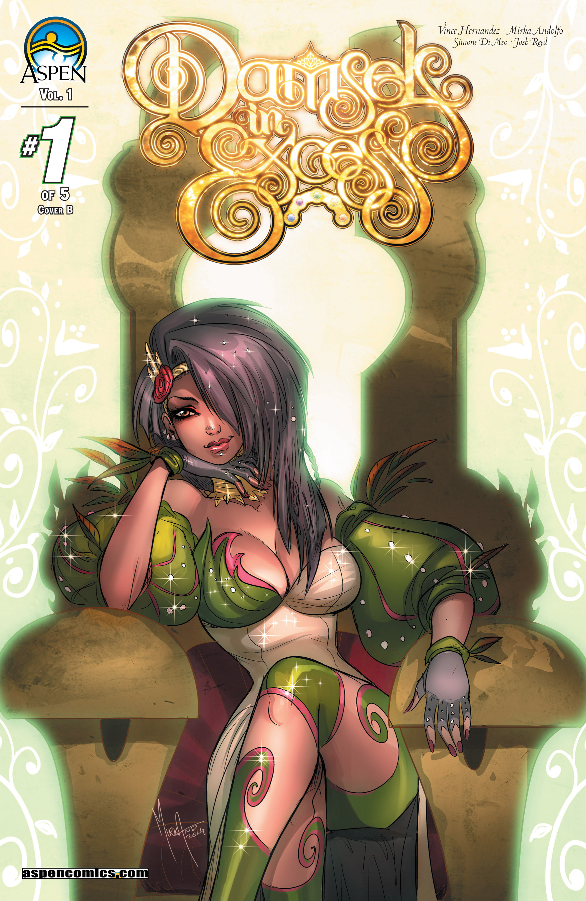Read online Damsels in Excess comic -  Issue #1 - 2