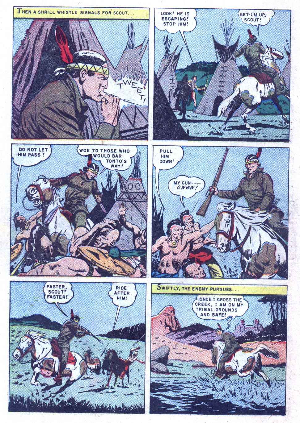 Read online Lone Ranger's Companion Tonto comic -  Issue #2 - 14