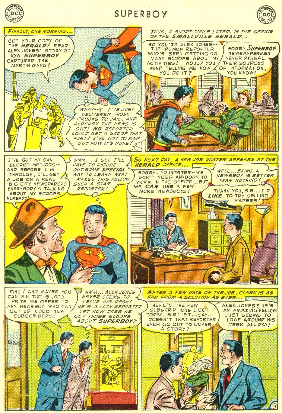 Read online Superboy (1949) comic -  Issue #31 - 14
