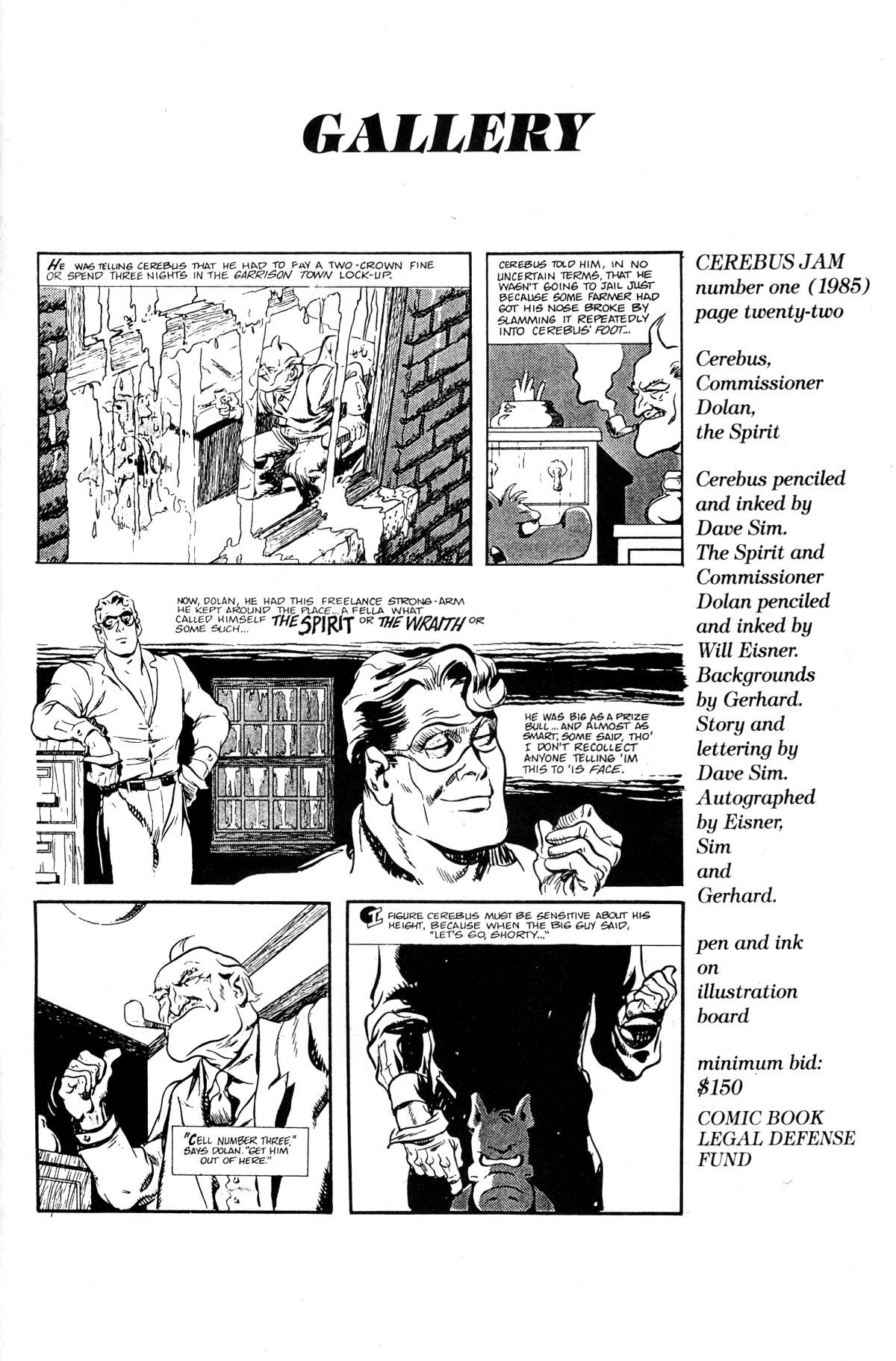Read online Cerebus comic -  Issue #158 - 31