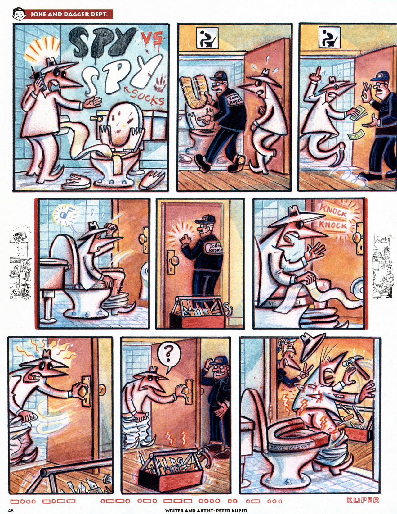 Read online Spy vs. Spy: The Complete Casebook comic -  Issue # TPB - 457